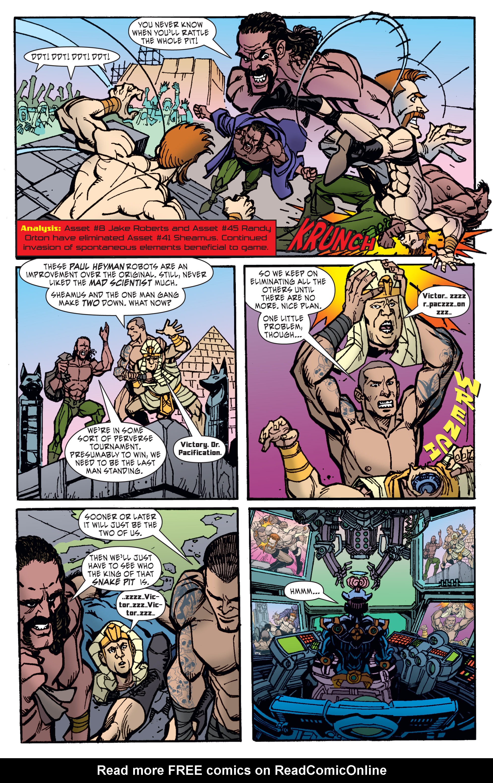 Read online WWE Superstars comic -  Issue #10 - 14