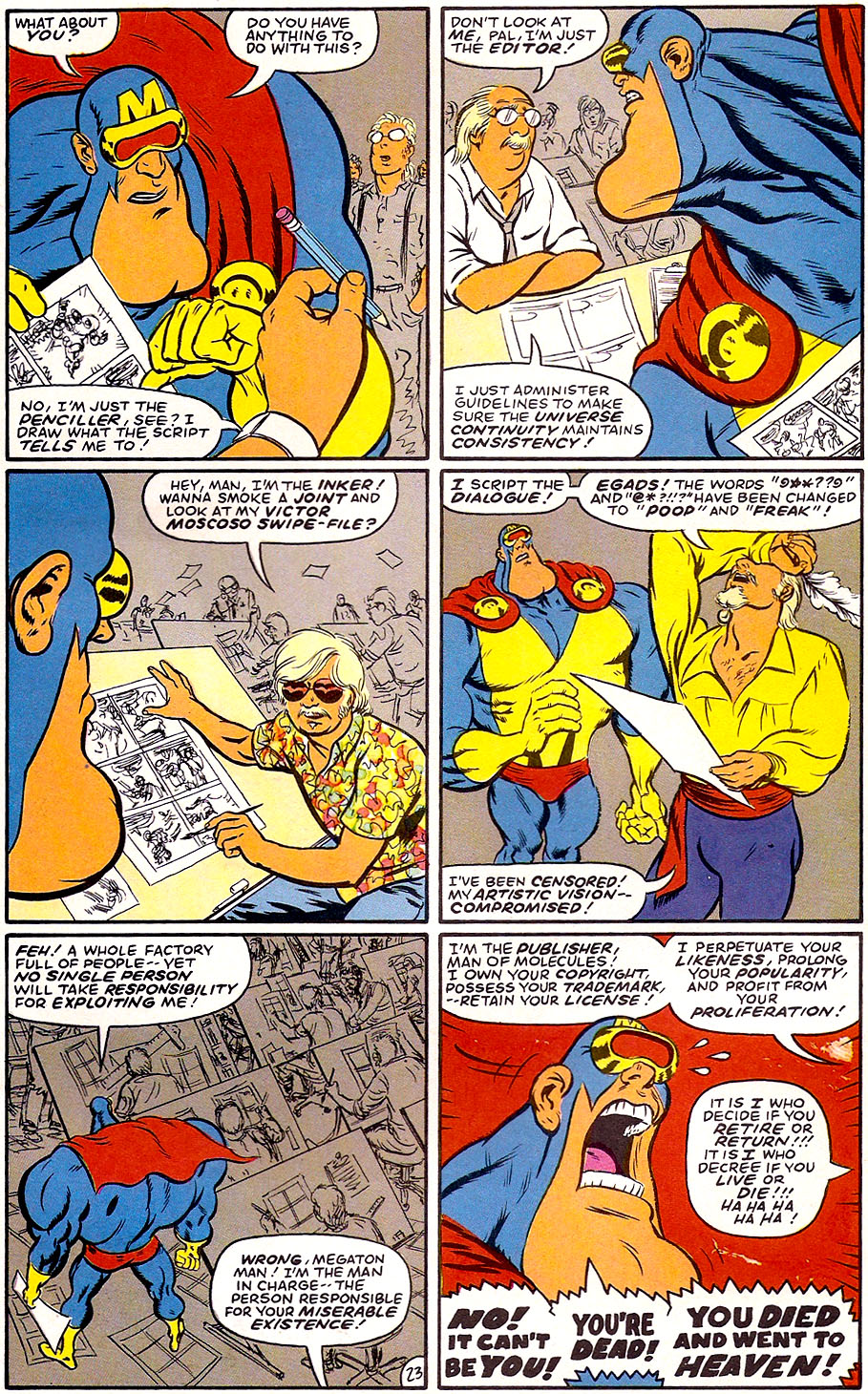 Read online The Return Of Megaton Man comic -  Issue #2 - 25