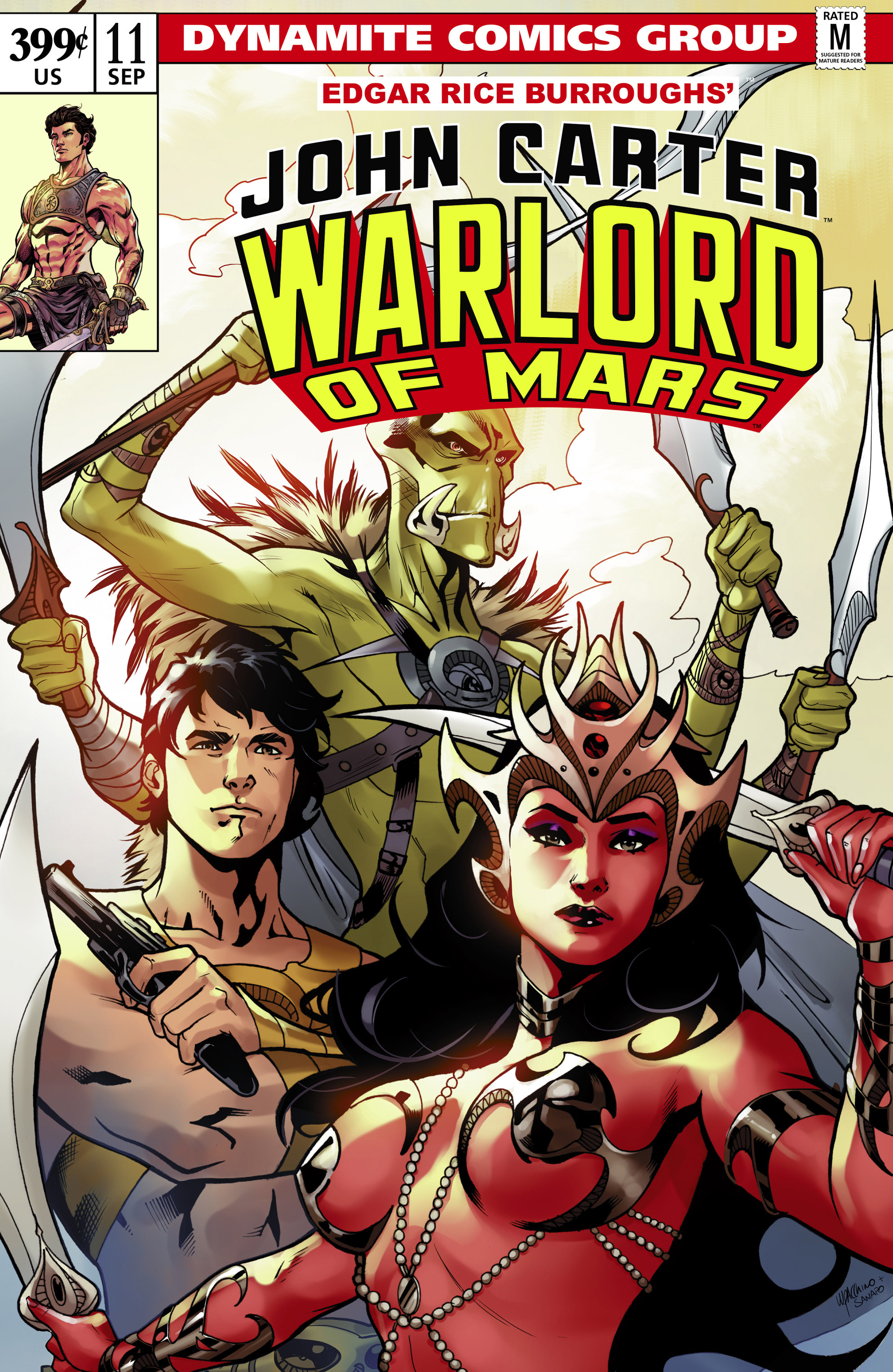 Read online John Carter, Warlord of Mars (2014) comic -  Issue #11 - 3