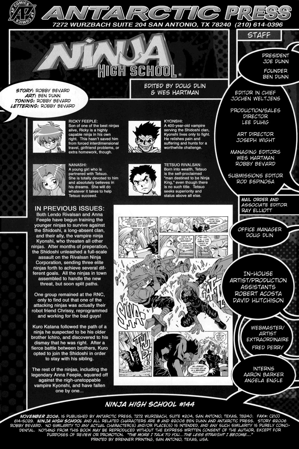 Read online Ninja High School (1986) comic -  Issue #144 - 2