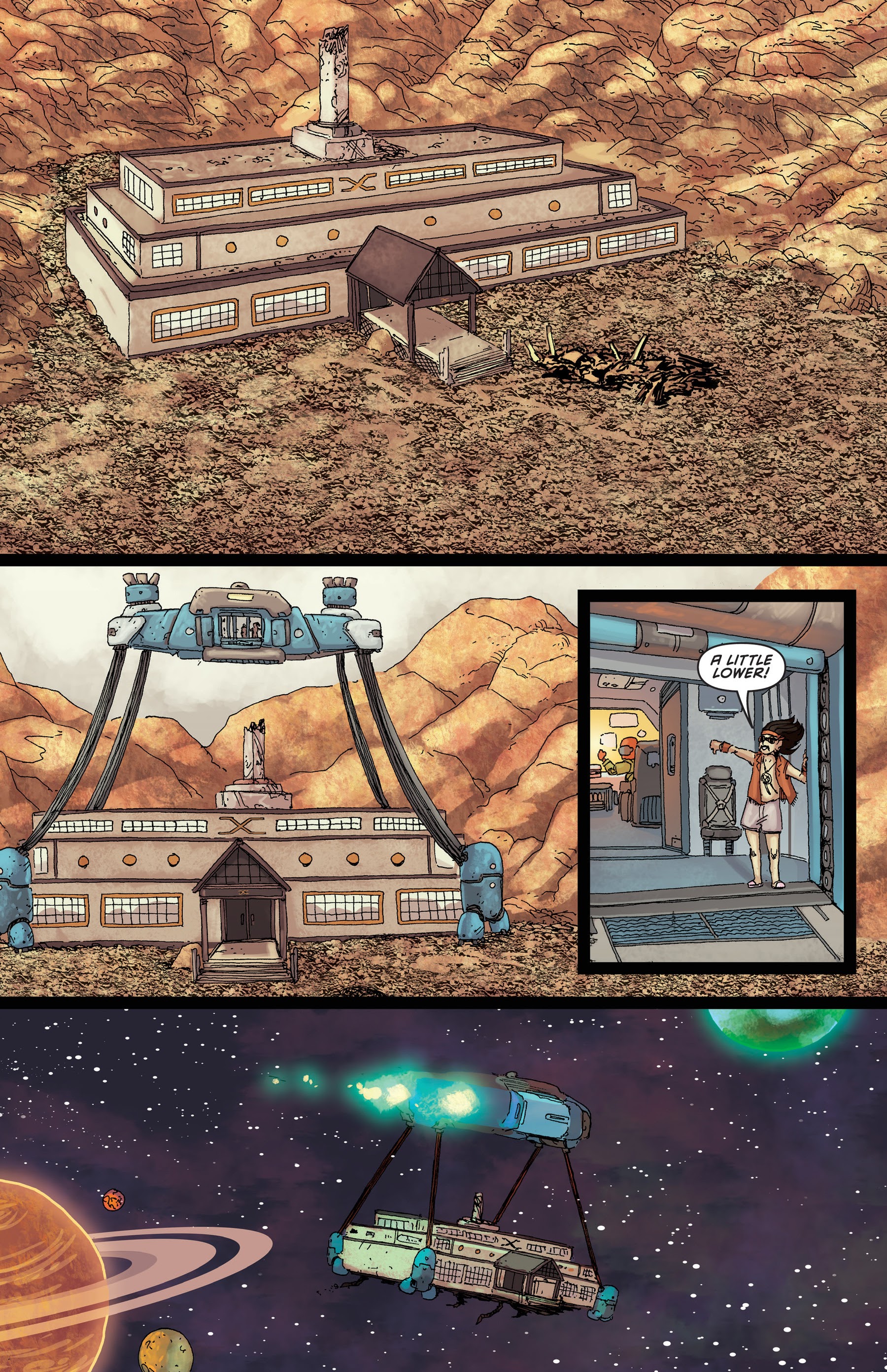 Read online Space Bastards: Special Delivery comic -  Issue # TPB - 35