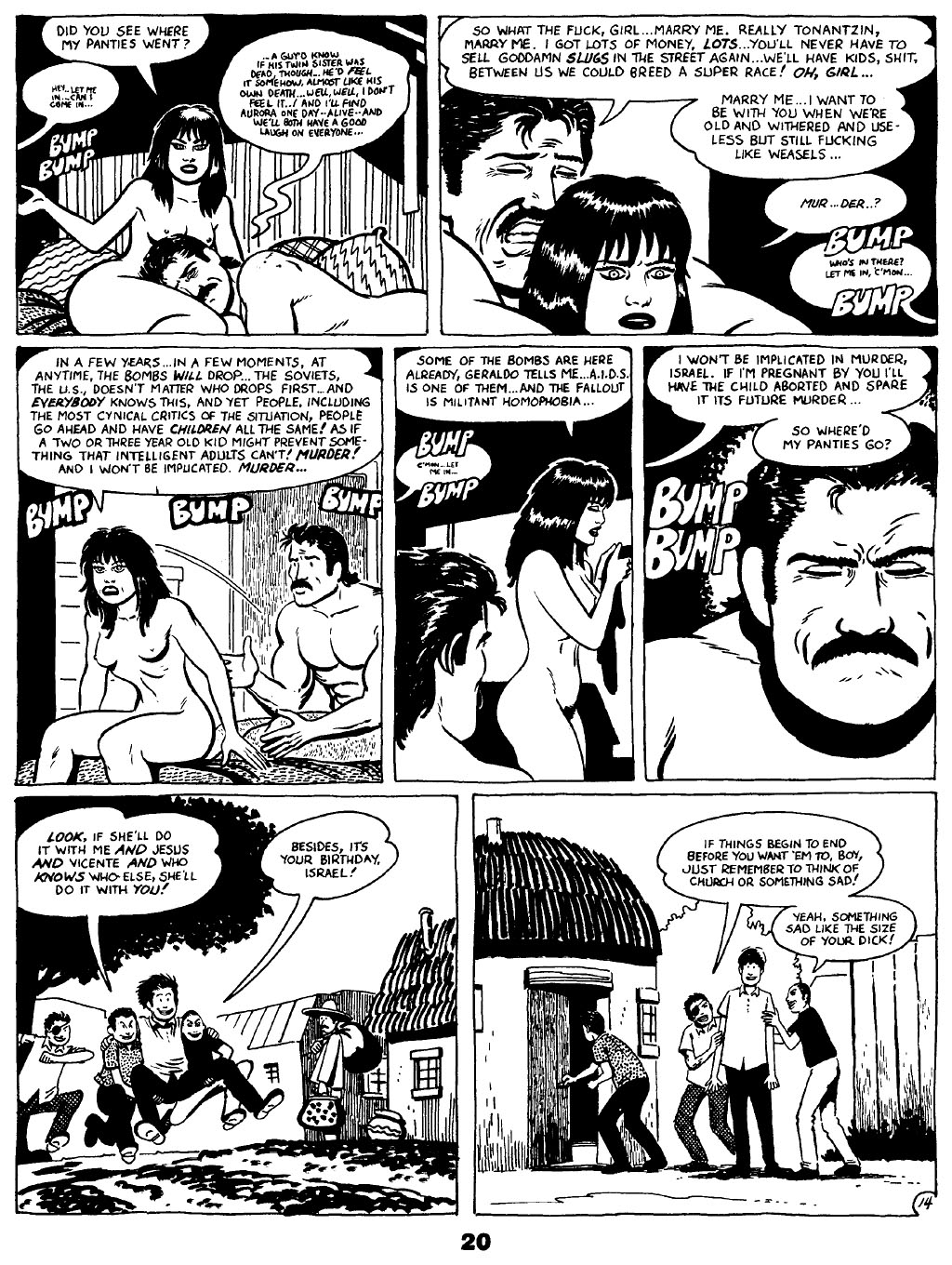 Read online Love and Rockets (1982) comic -  Issue #19 - 22