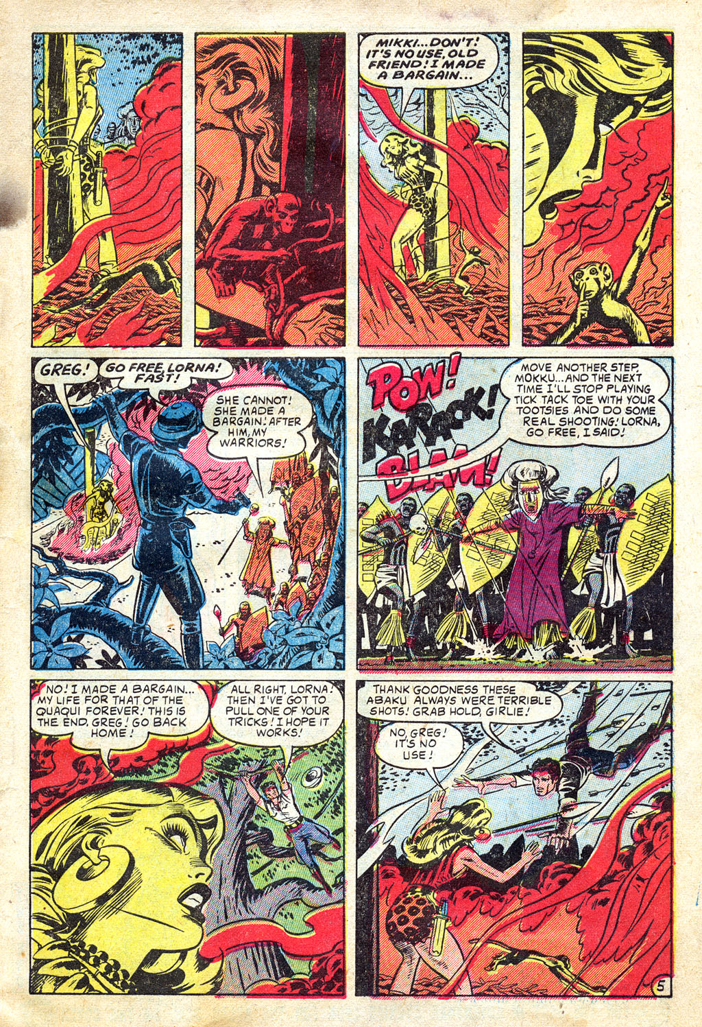 Read online Lorna, The Jungle Girl comic -  Issue #11 - 7