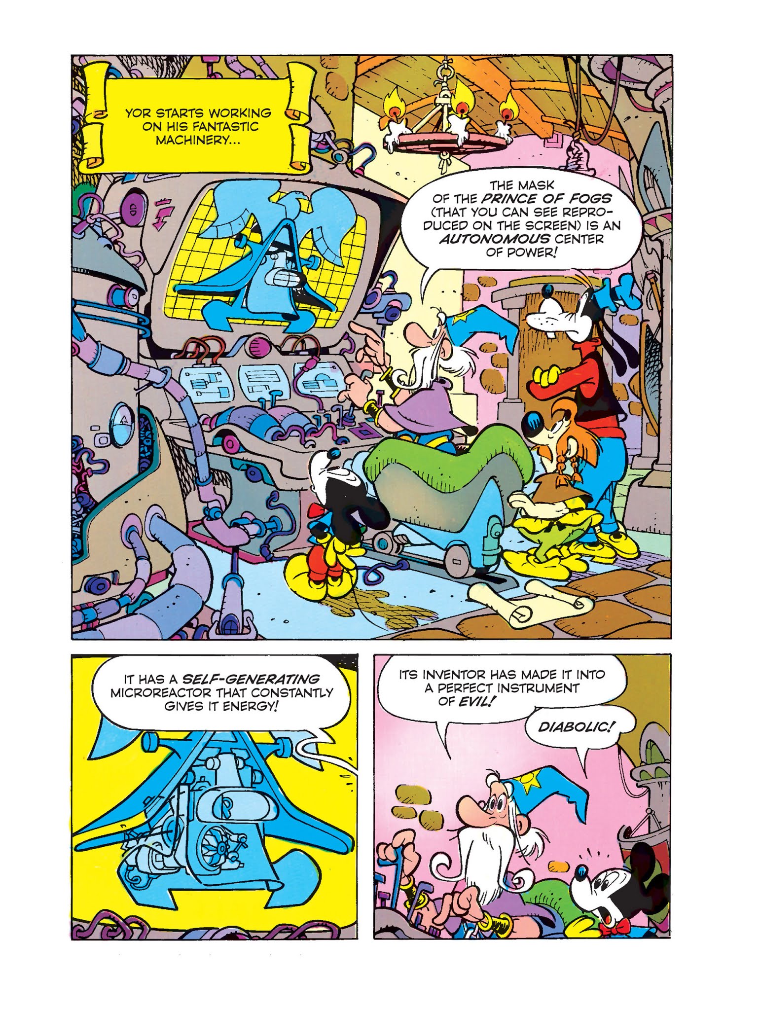 Read online Mickey Mouse in the Sword of Ice comic -  Issue #4 - 21