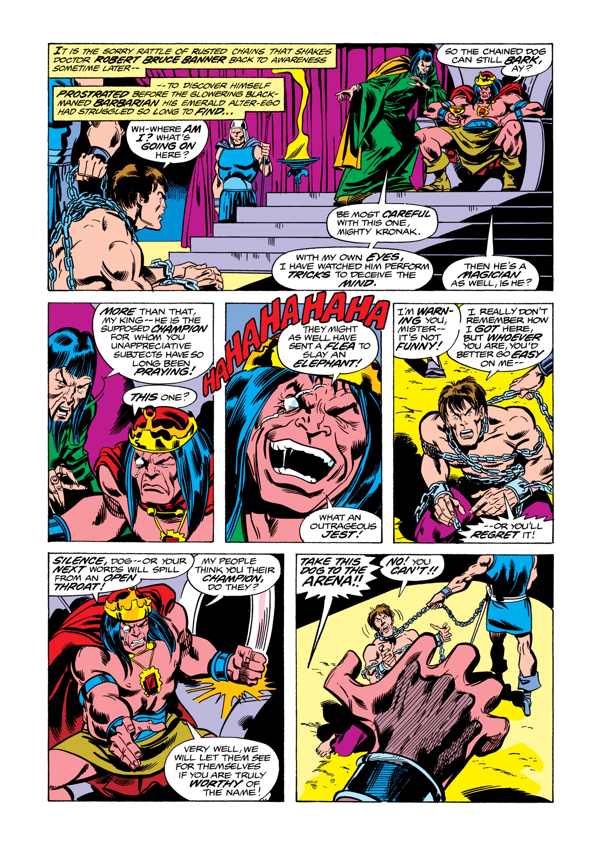 Read online Marvel Masterworks: The Incredible Hulk comic -  Issue # TPB 12 (Part 2) - 28