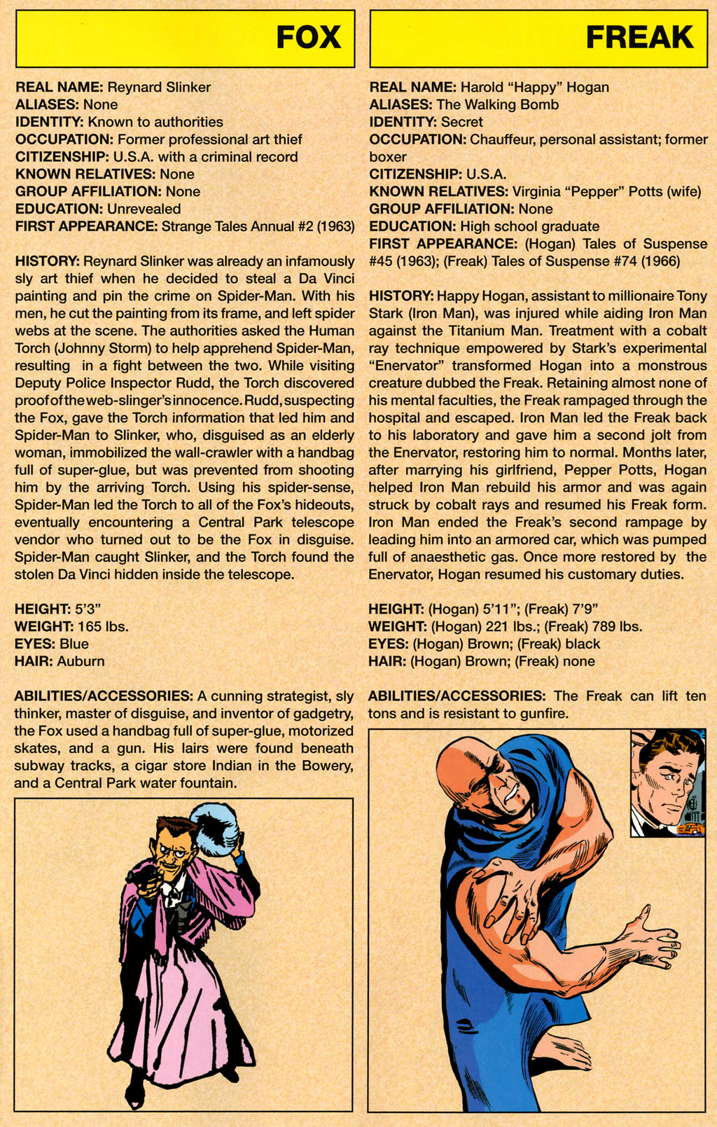 Read online The Marvel Legacy:  The 1960s-1990s Handbook comic -  Issue # Full - 25