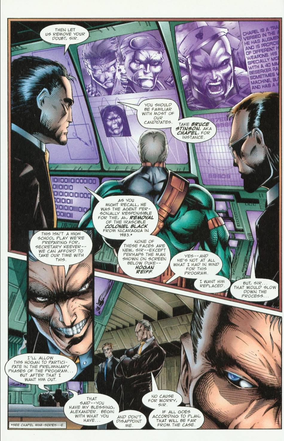 Read online Operation Knightstrike comic -  Issue #1 - 4