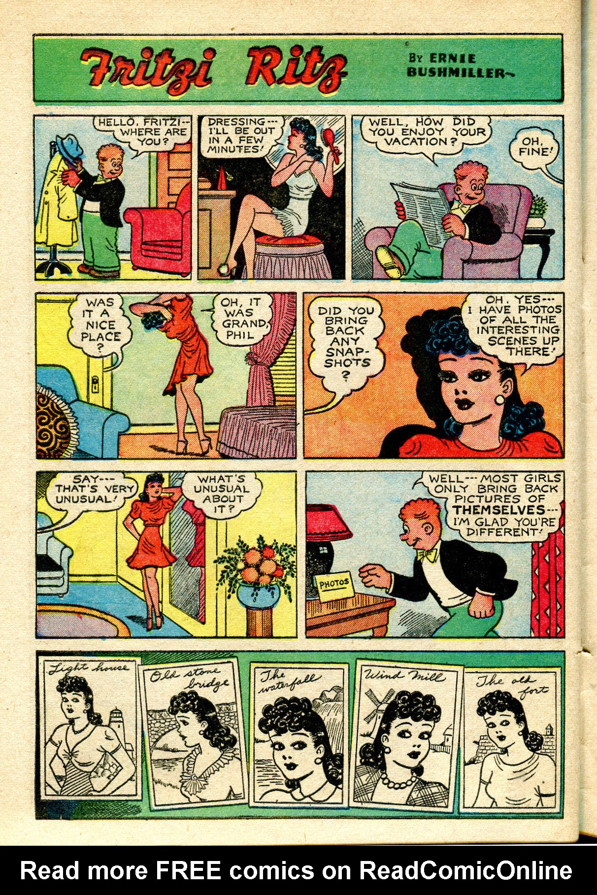 Read online Fritzi Ritz (1953) comic -  Issue #7 - 28