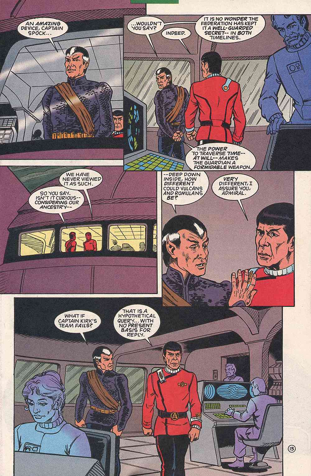 Read online Star Trek (1989) comic -  Issue #56 - 13