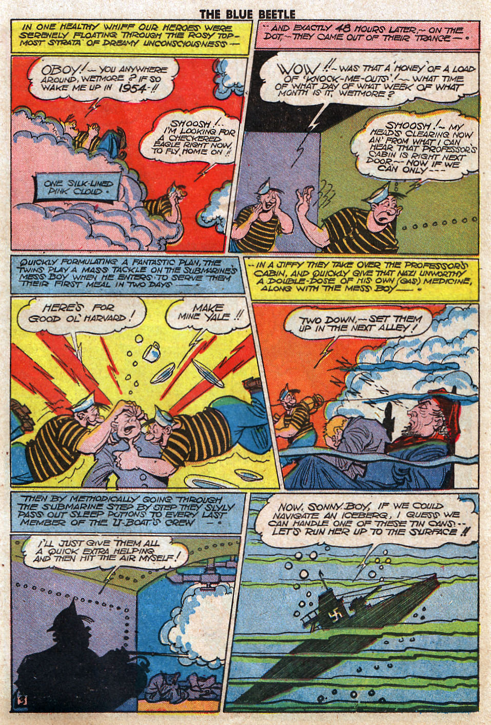 Read online The Blue Beetle comic -  Issue #33 - 35
