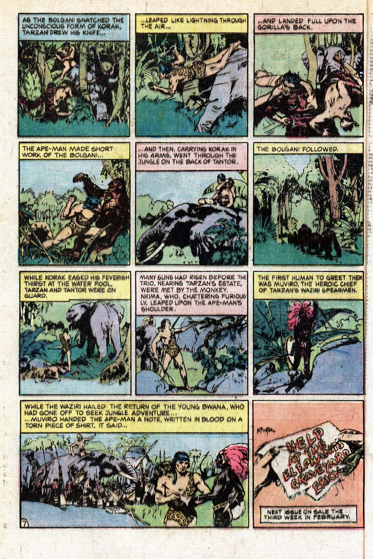 Read online Tarzan Family comic -  Issue #62 - 61