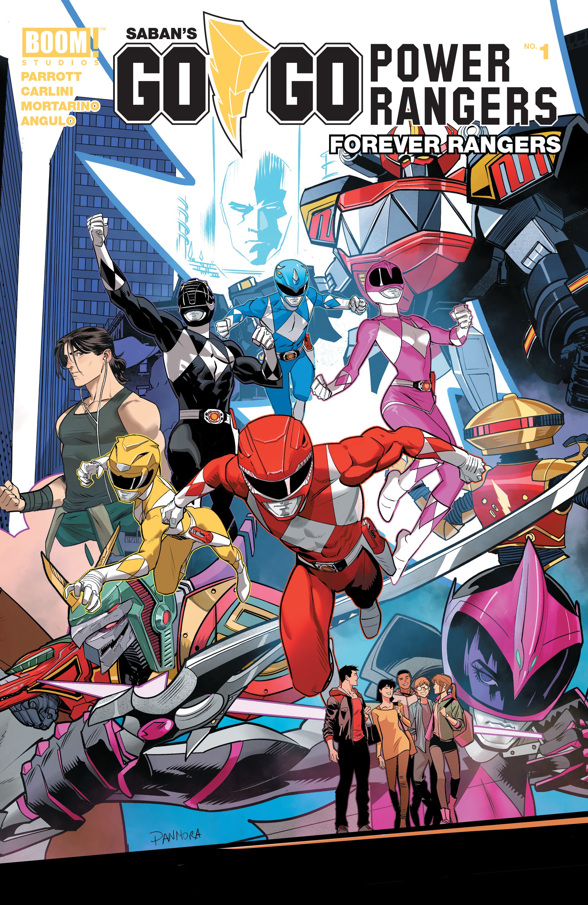 Read online Saban's Go Go Power Rangers: Forever Rangers comic -  Issue # Full - 1