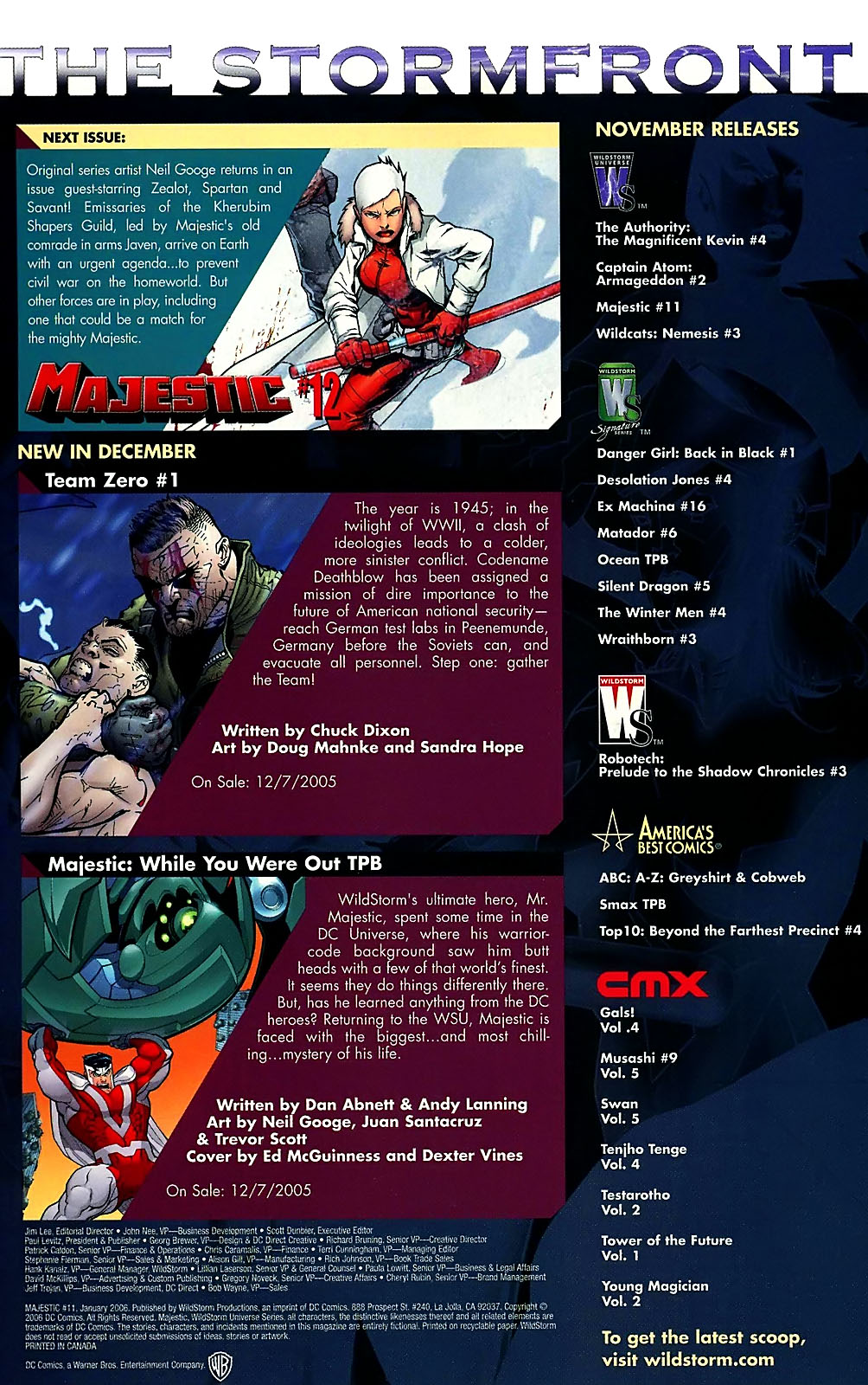Read online Majestic (2005) comic -  Issue #11 - 16
