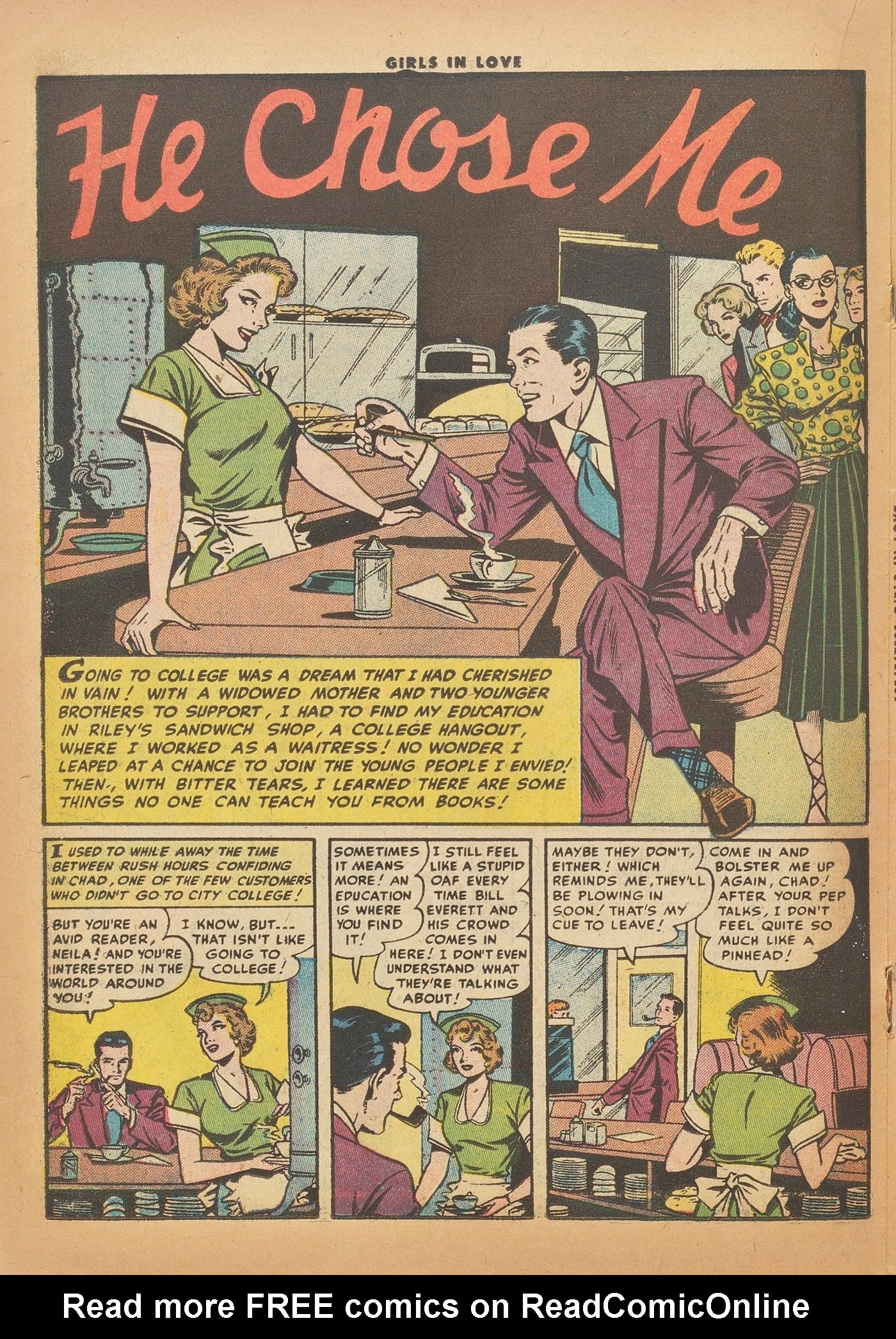 Read online Girls in Love (1955) comic -  Issue #49 - 18