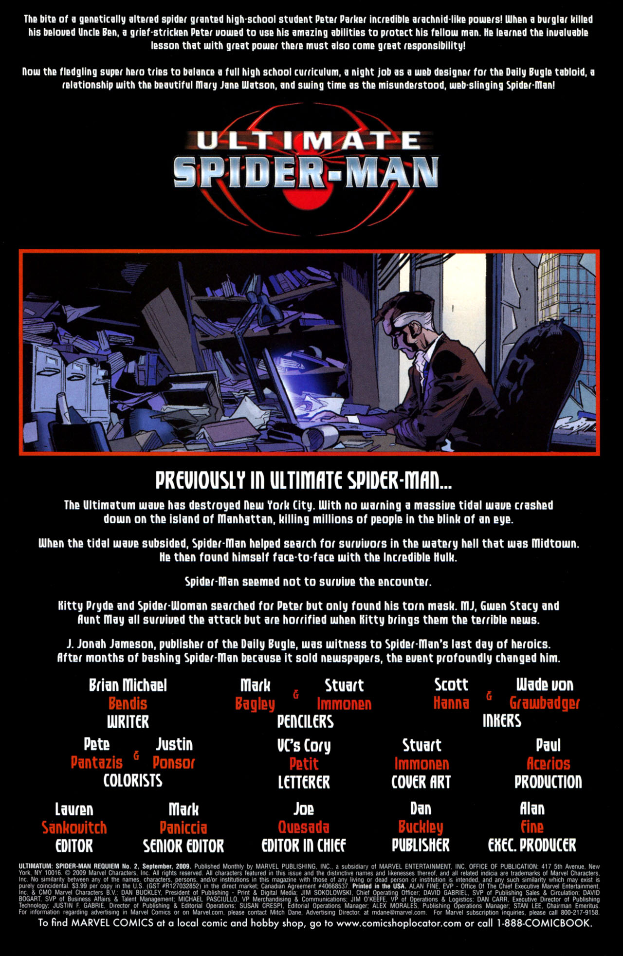 Read online Ultimatum: Spider-Man Requiem comic -  Issue #2 - 2