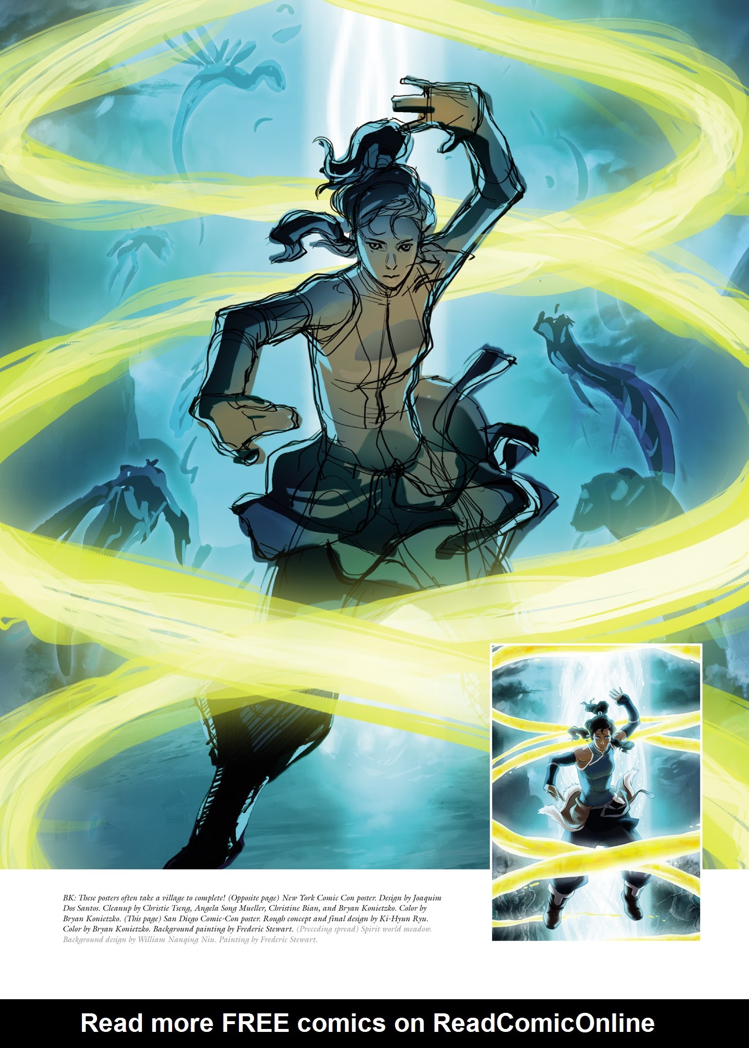 Read online The Legend of Korra: The Art of the Animated Series comic -  Issue # TPB 2 - 158