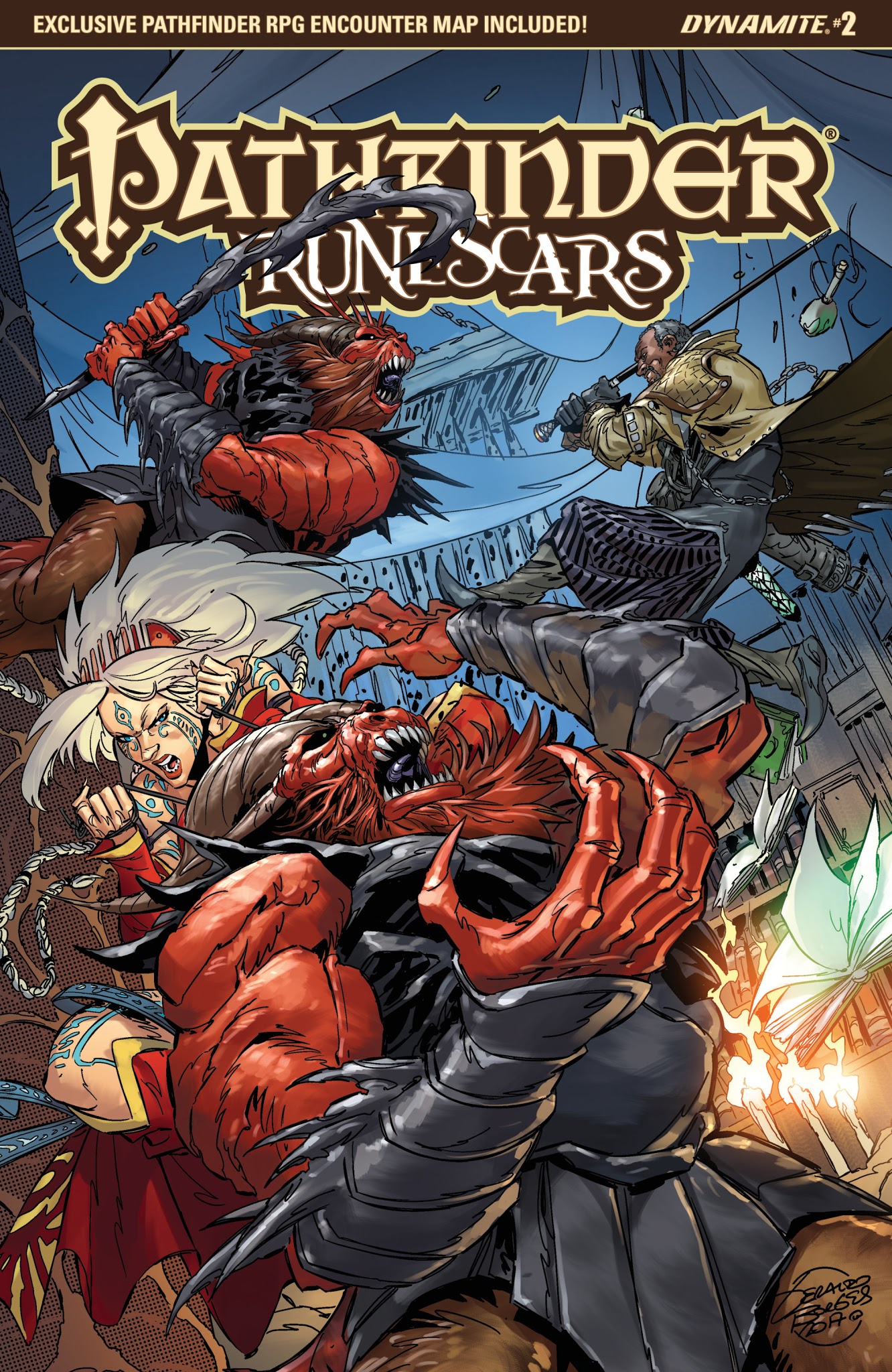 Read online Pathfinder: Runescars comic -  Issue #2 - 3