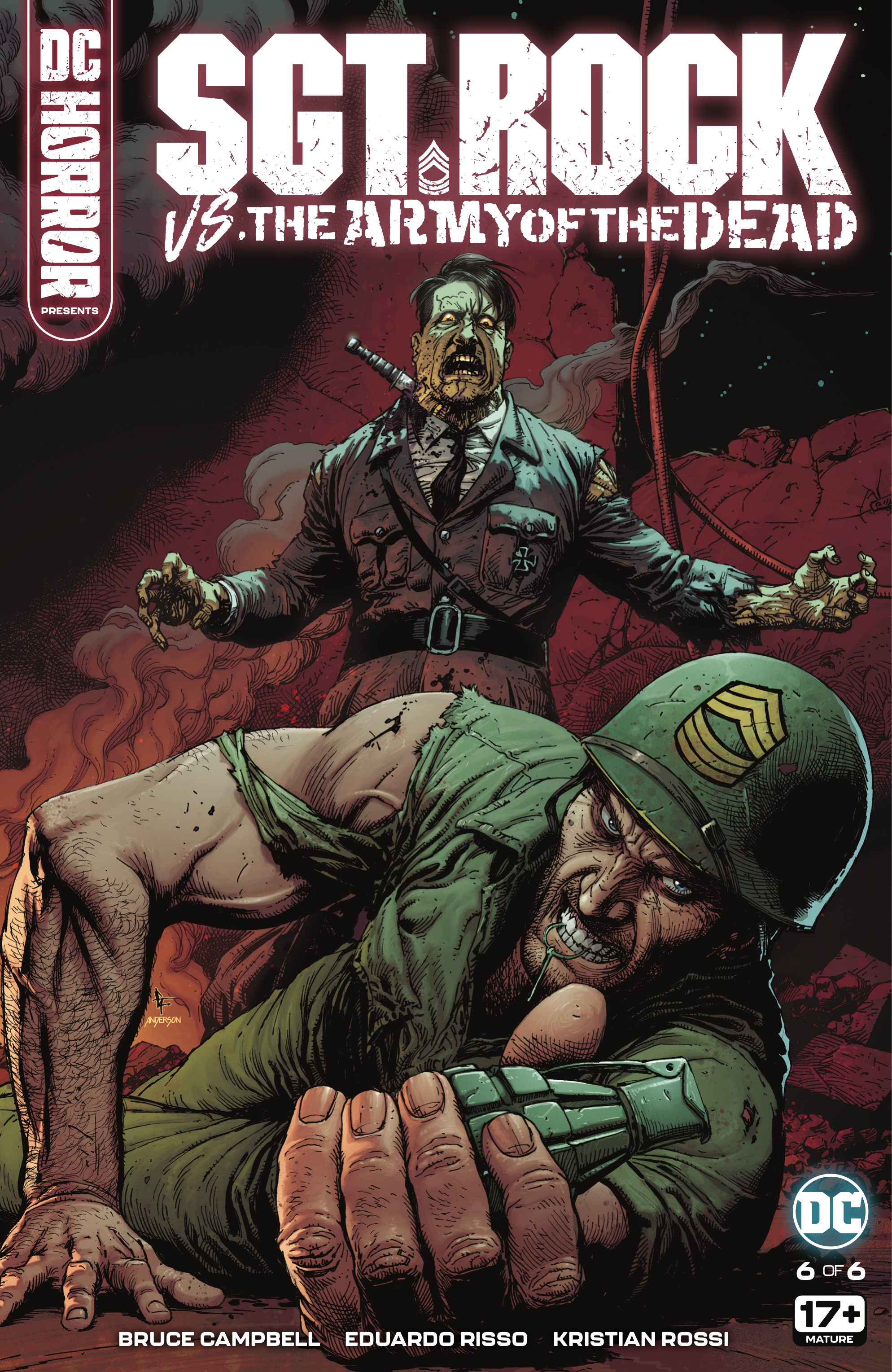 Read online DC Horror Presents: Sgt. Rock vs. The Army of the Dead comic -  Issue #6 - 1