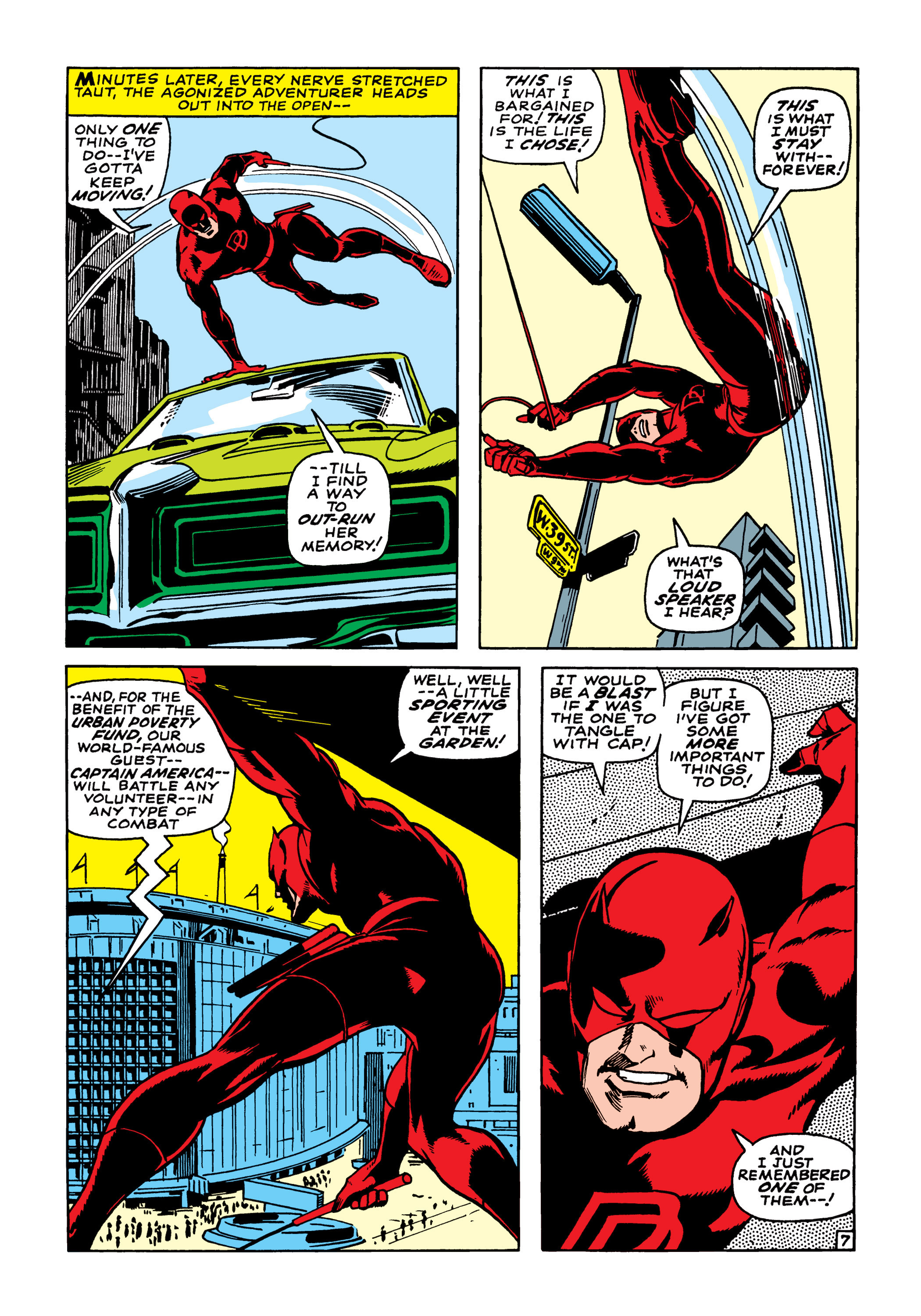 Read online Marvel Masterworks: Daredevil comic -  Issue # TPB 5 (Part 1) - 34
