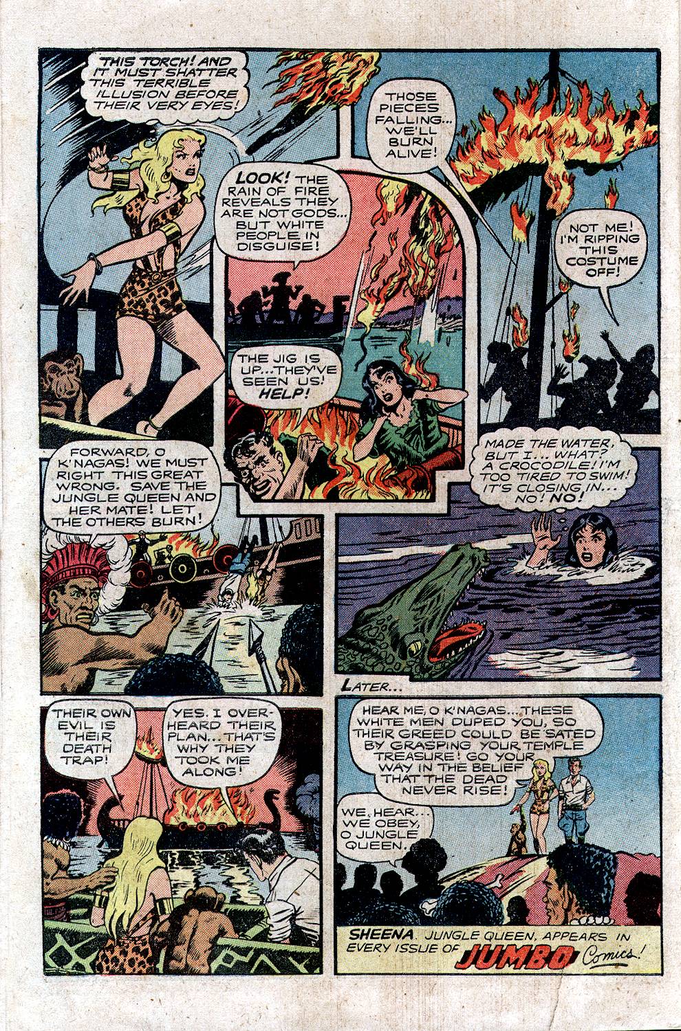 Read online Jumbo Comics comic -  Issue #102 - 14