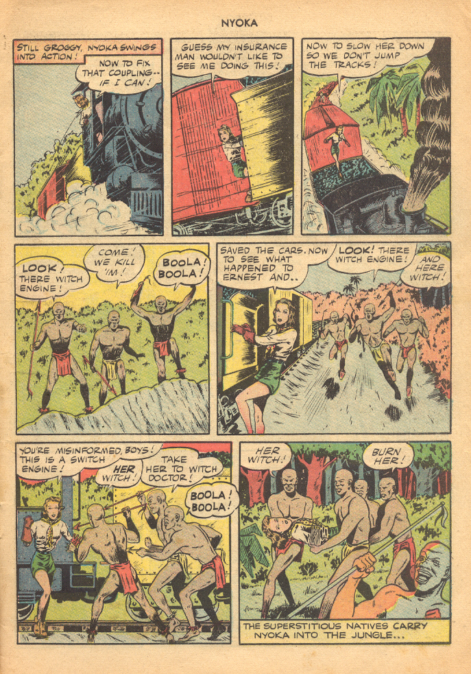 Read online Nyoka the Jungle Girl (1945) comic -  Issue #11 - 9