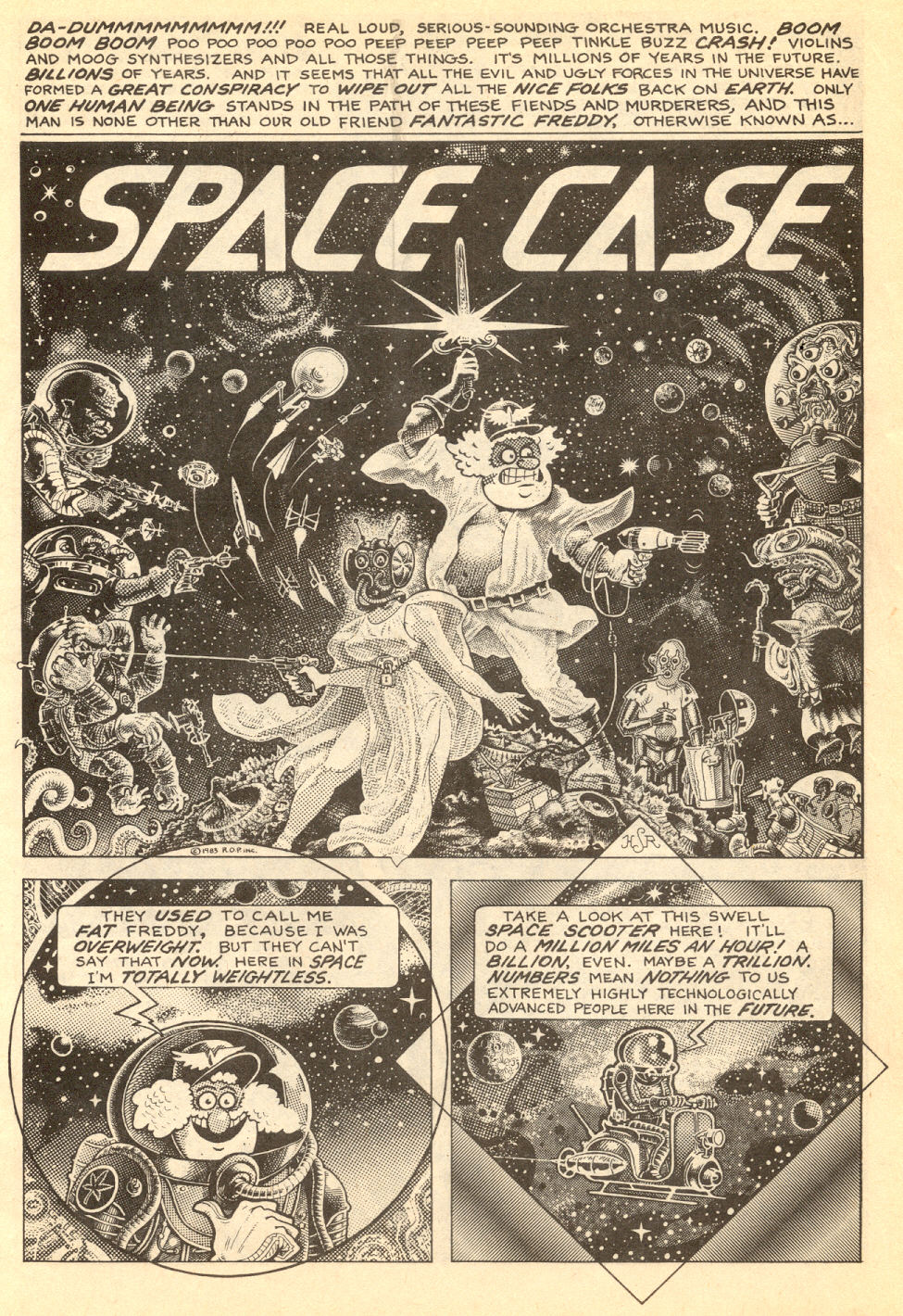 Read online Fat Freddy's Comics and Stories comic -  Issue #1 - 7