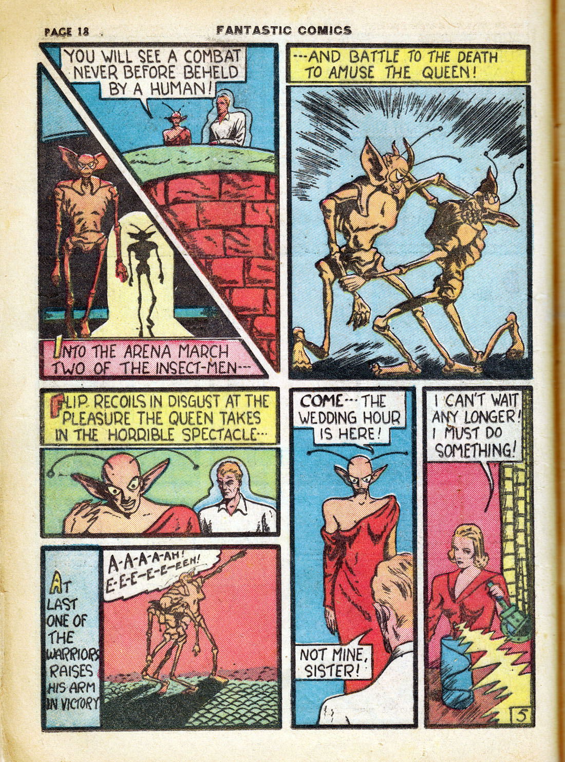 Read online Fantastic Comics comic -  Issue #7 - 20