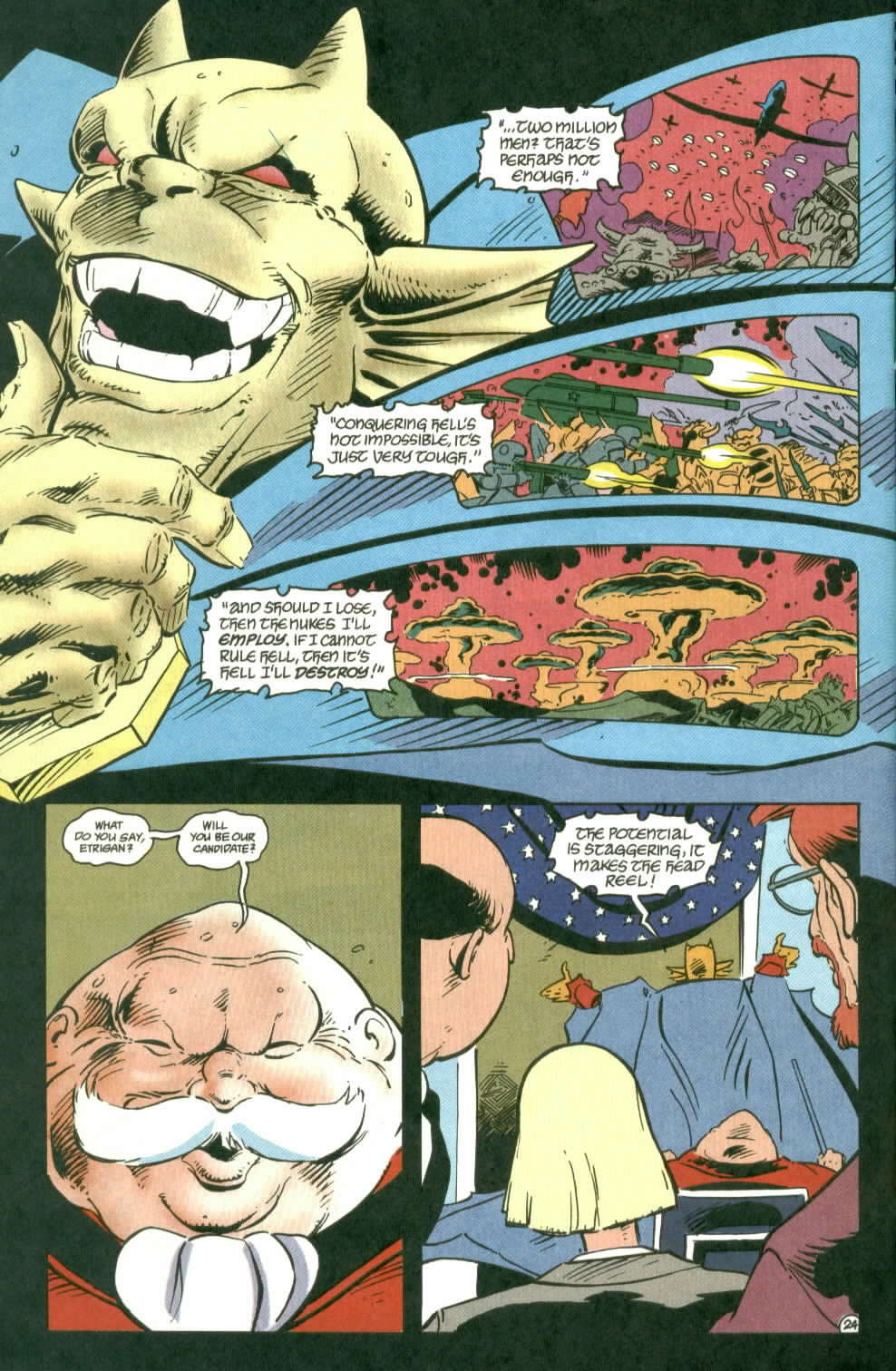 Read online The Demon (1990) comic -  Issue #26 - 25