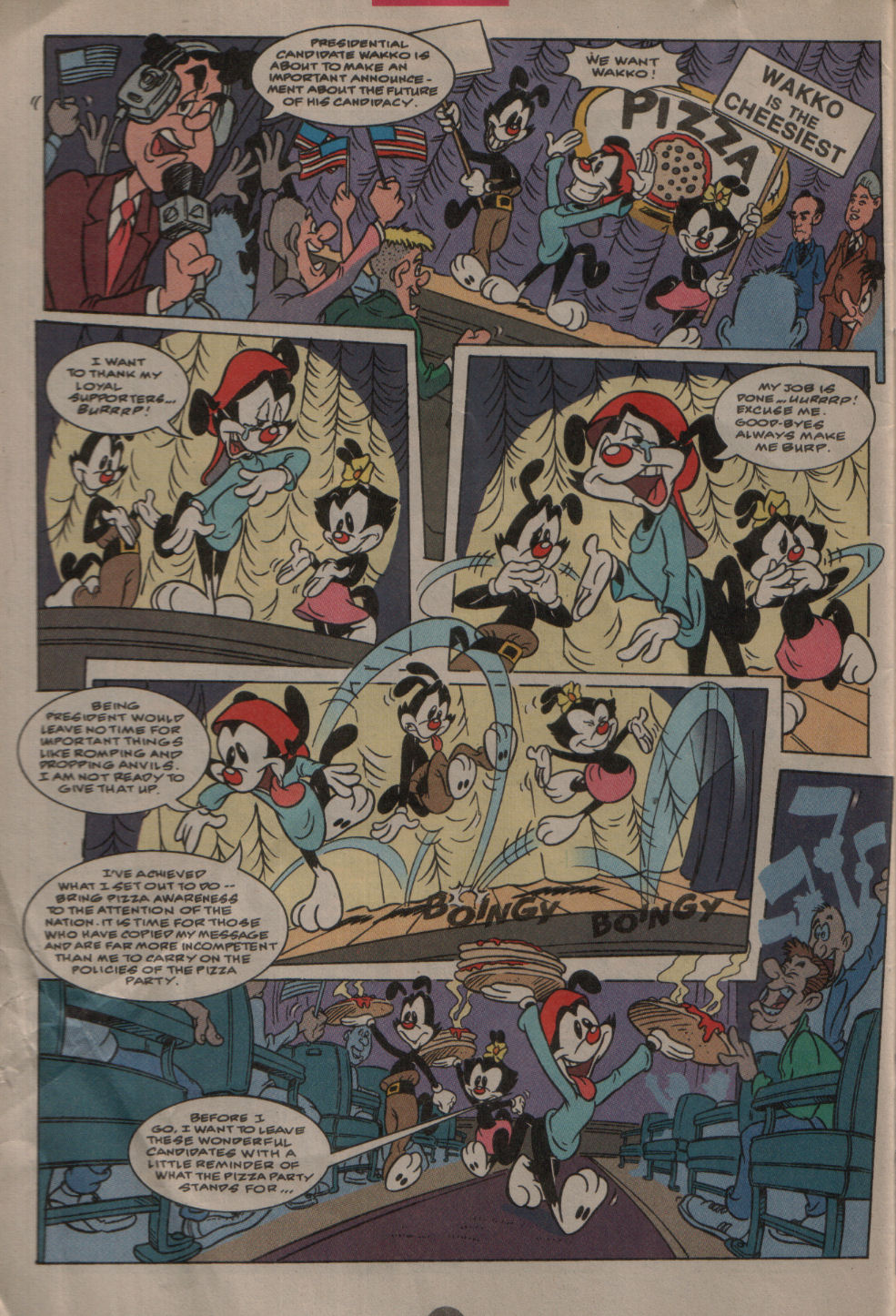 Read online Animaniacs comic -  Issue #23 - 23