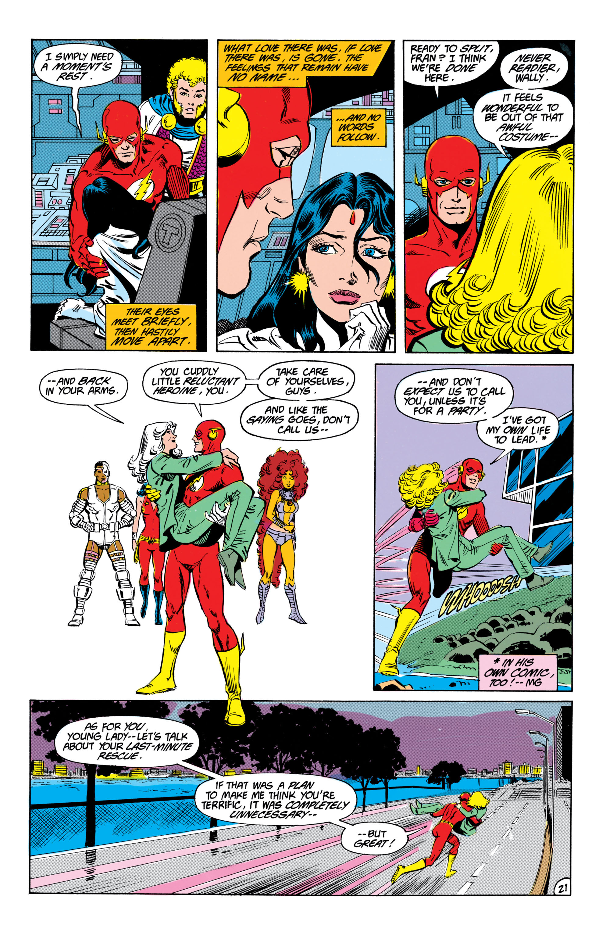 Read online The New Teen Titans (1984) comic -  Issue #31 - 22