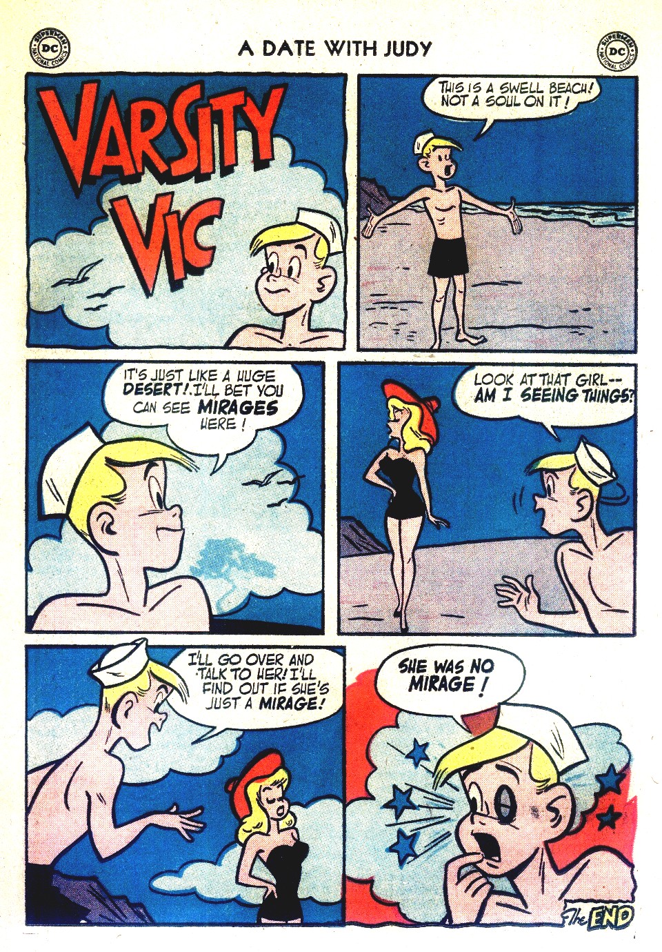 Read online A Date with Judy comic -  Issue #66 - 25