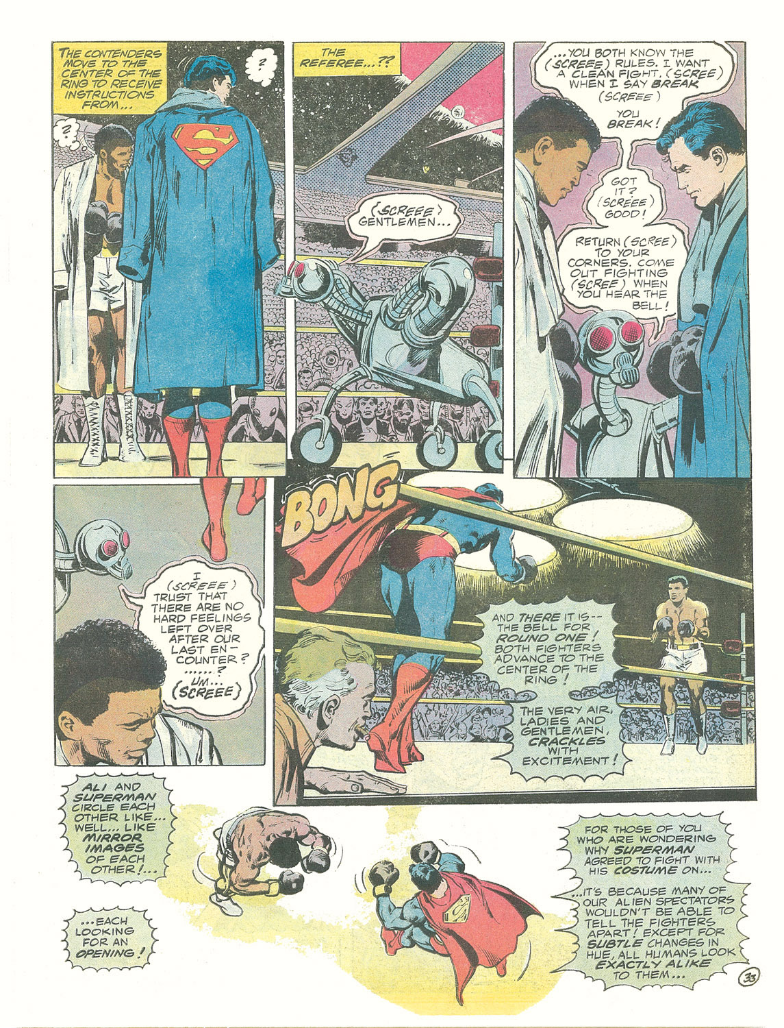 Read online Superman vs Muhammad Ali (1978) comic -  Issue # Full - 31