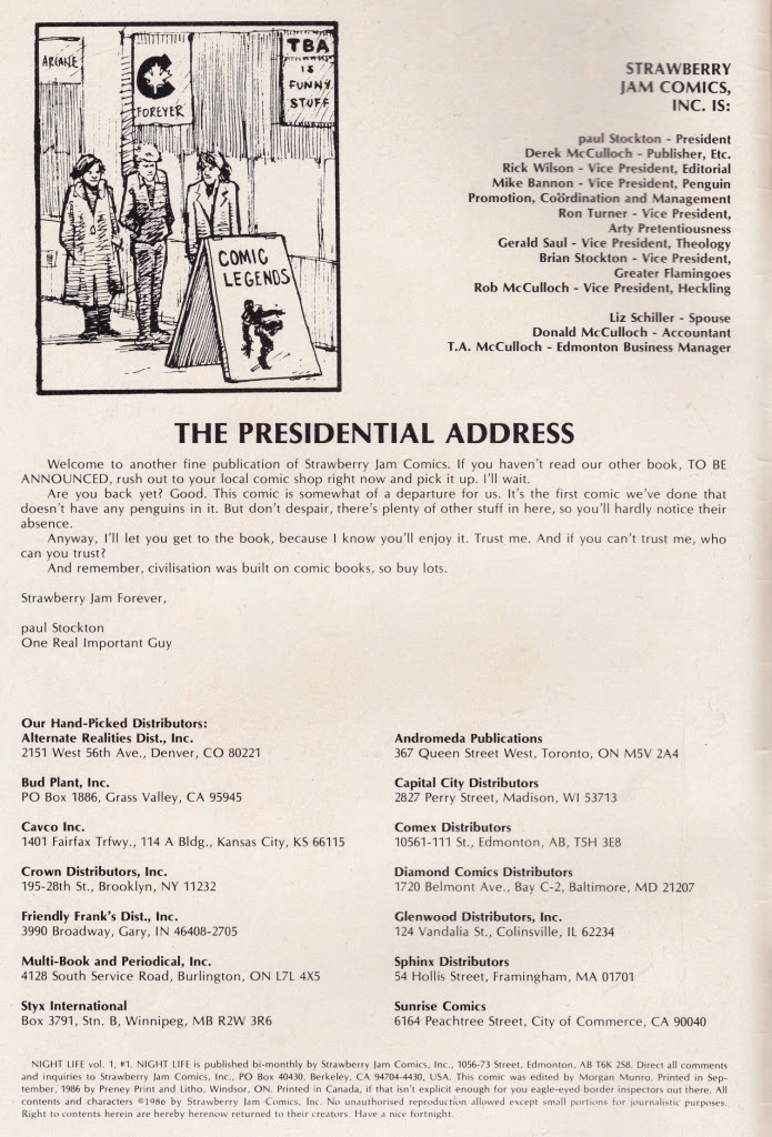 Read online Night Life comic -  Issue #1 - 2