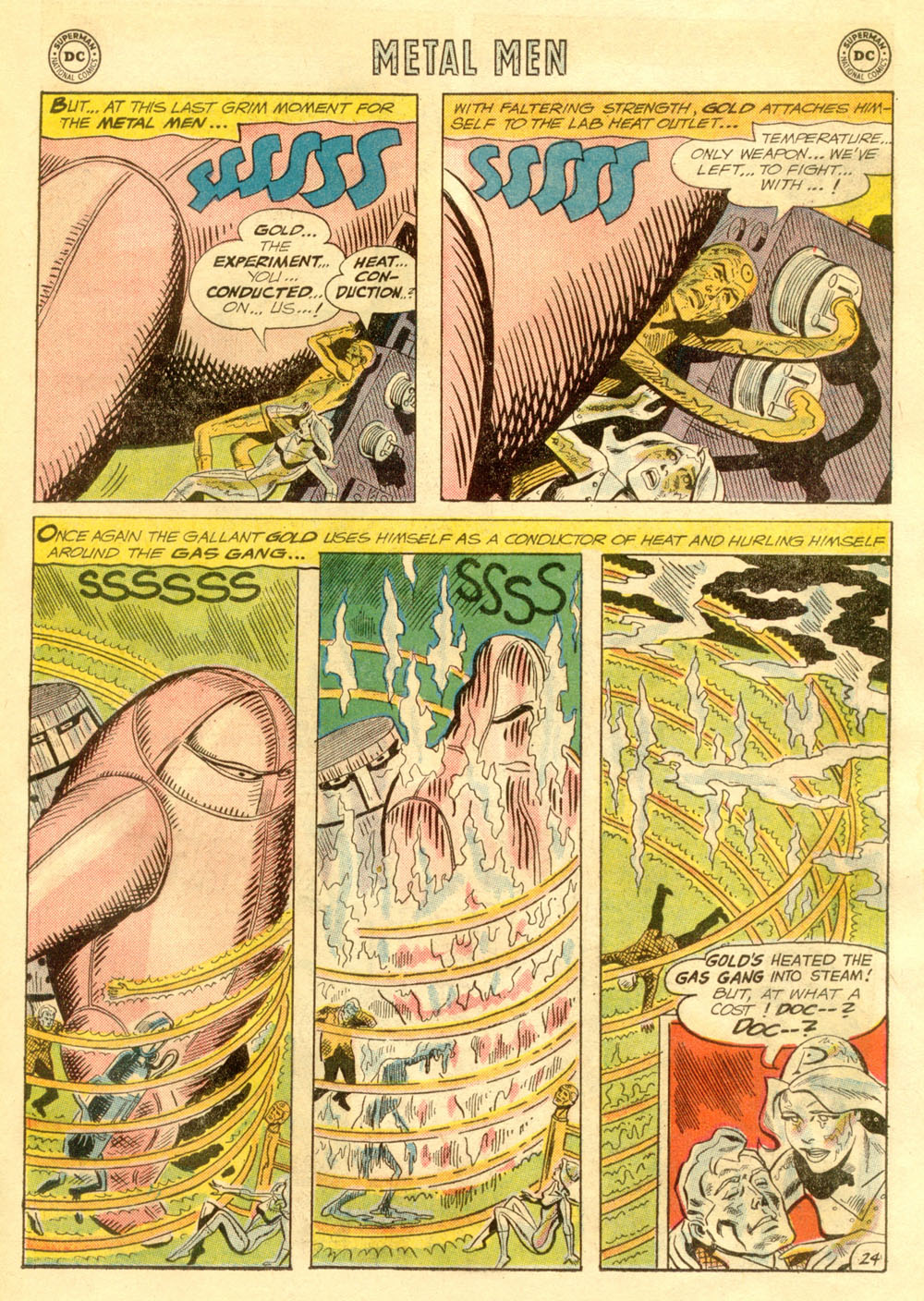 Read online Metal Men (1963) comic -  Issue #6 - 31