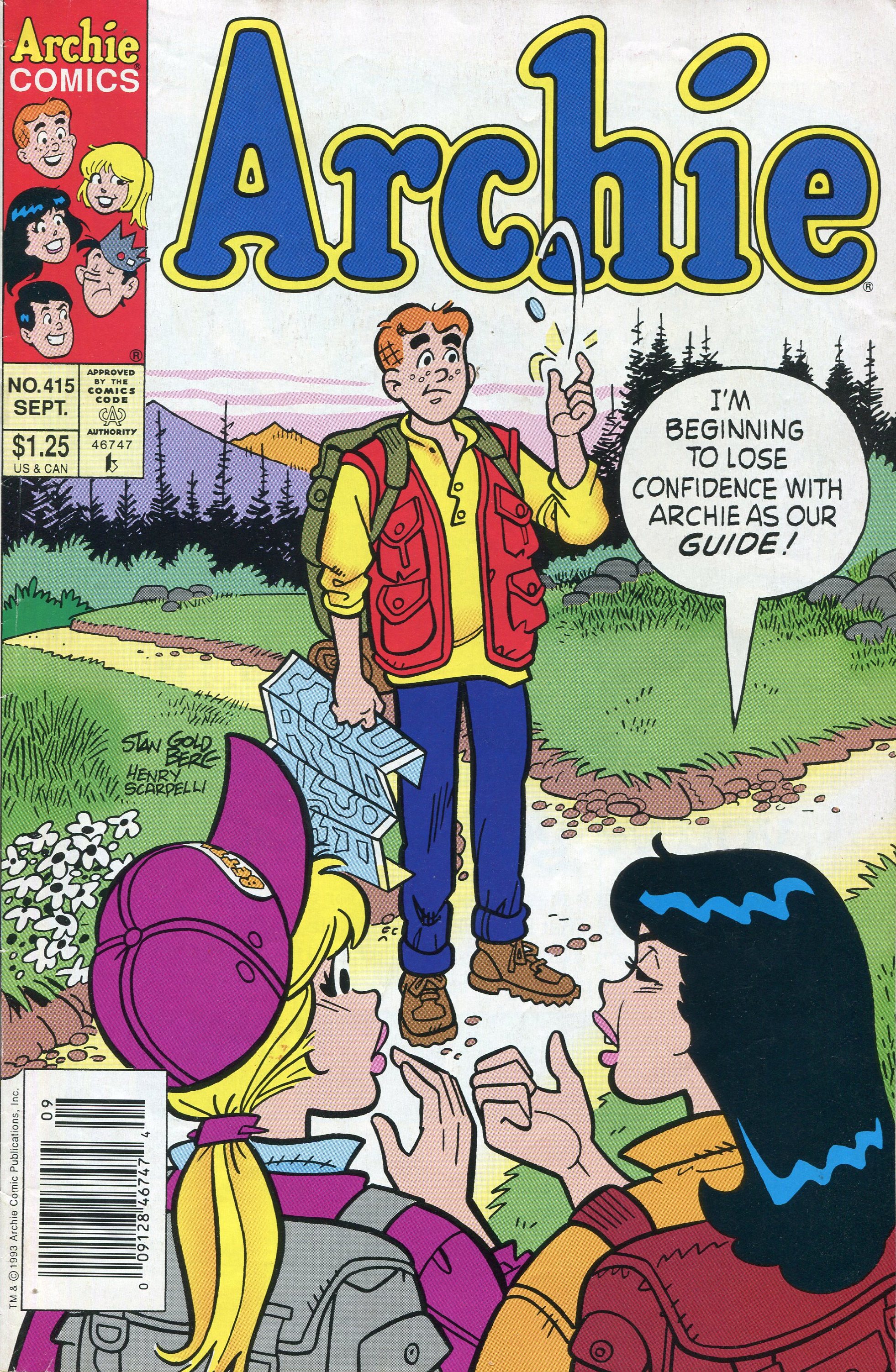 Read online Archie (1960) comic -  Issue #415 - 1