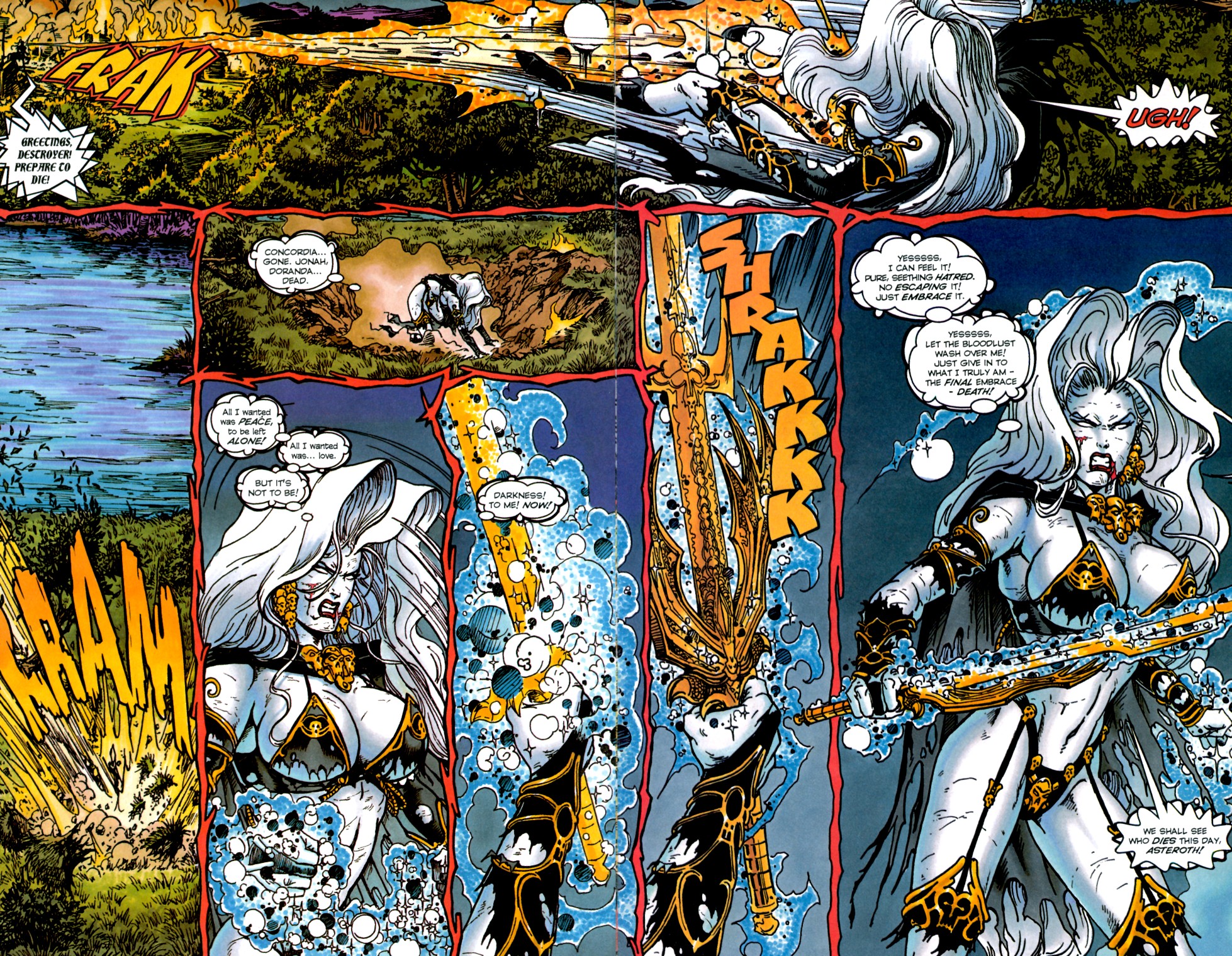 Read online Lady Death III: The Odyssey comic -  Issue #4 - 15