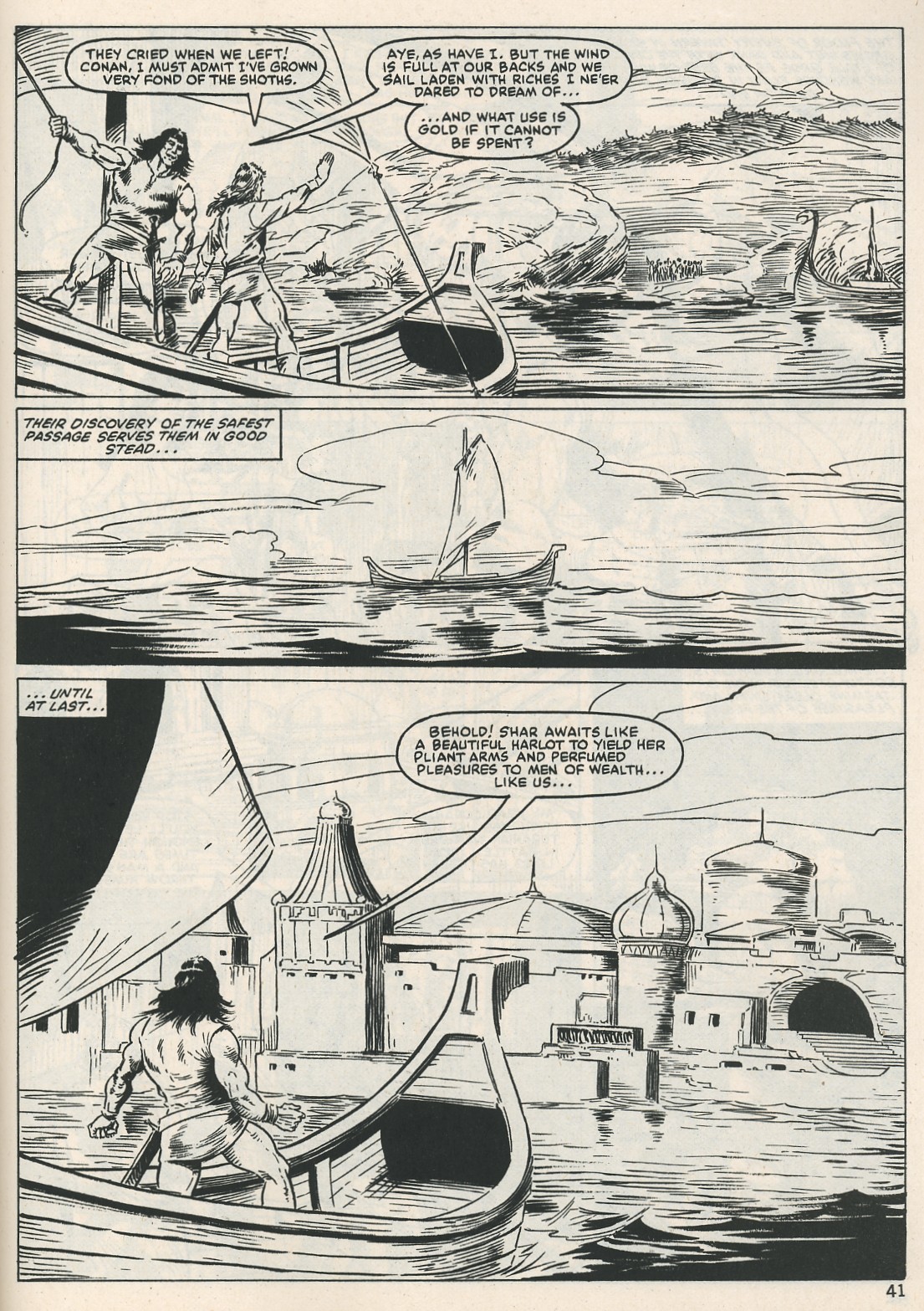 The Savage Sword Of Conan issue 115 - Page 41