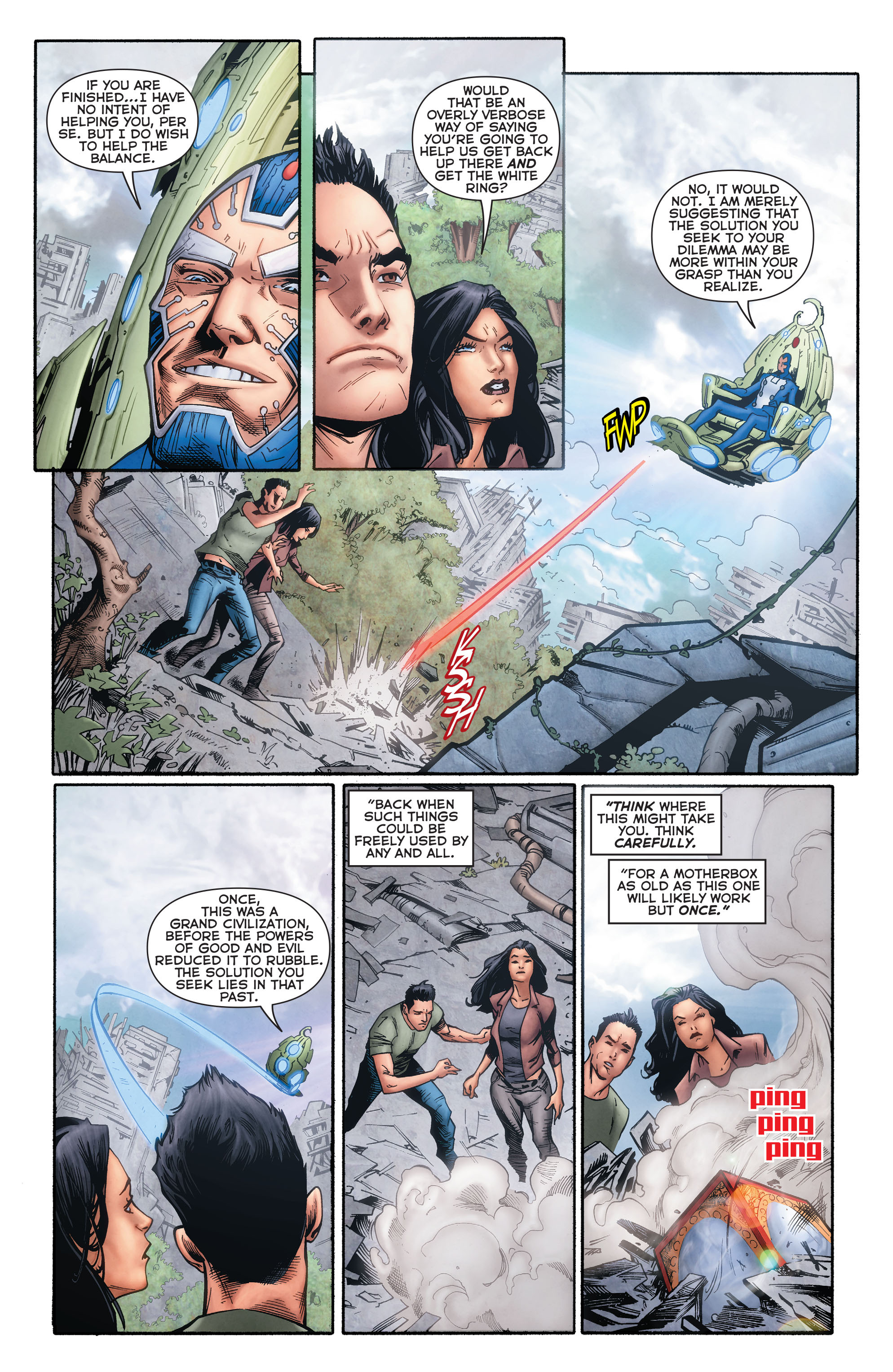 Read online Green Lantern: New Guardians comic -  Issue #37 - 6