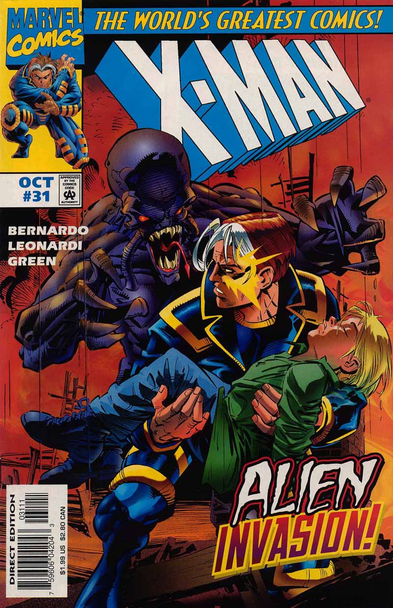 Read online X-Man comic -  Issue #31 - 1
