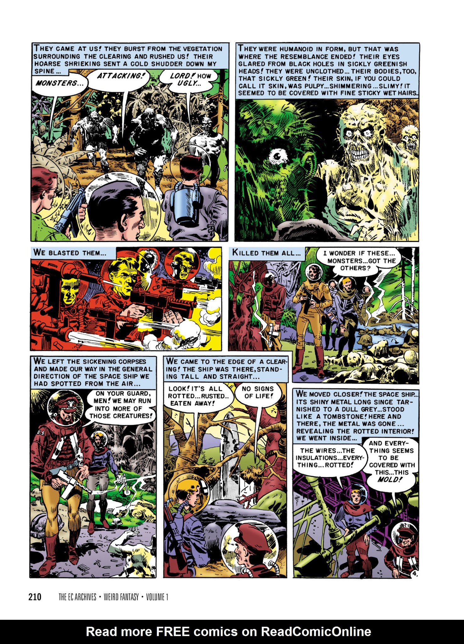 Read online The EC Archives: Weird Fantasy comic -  Issue # TPB 1 - 212