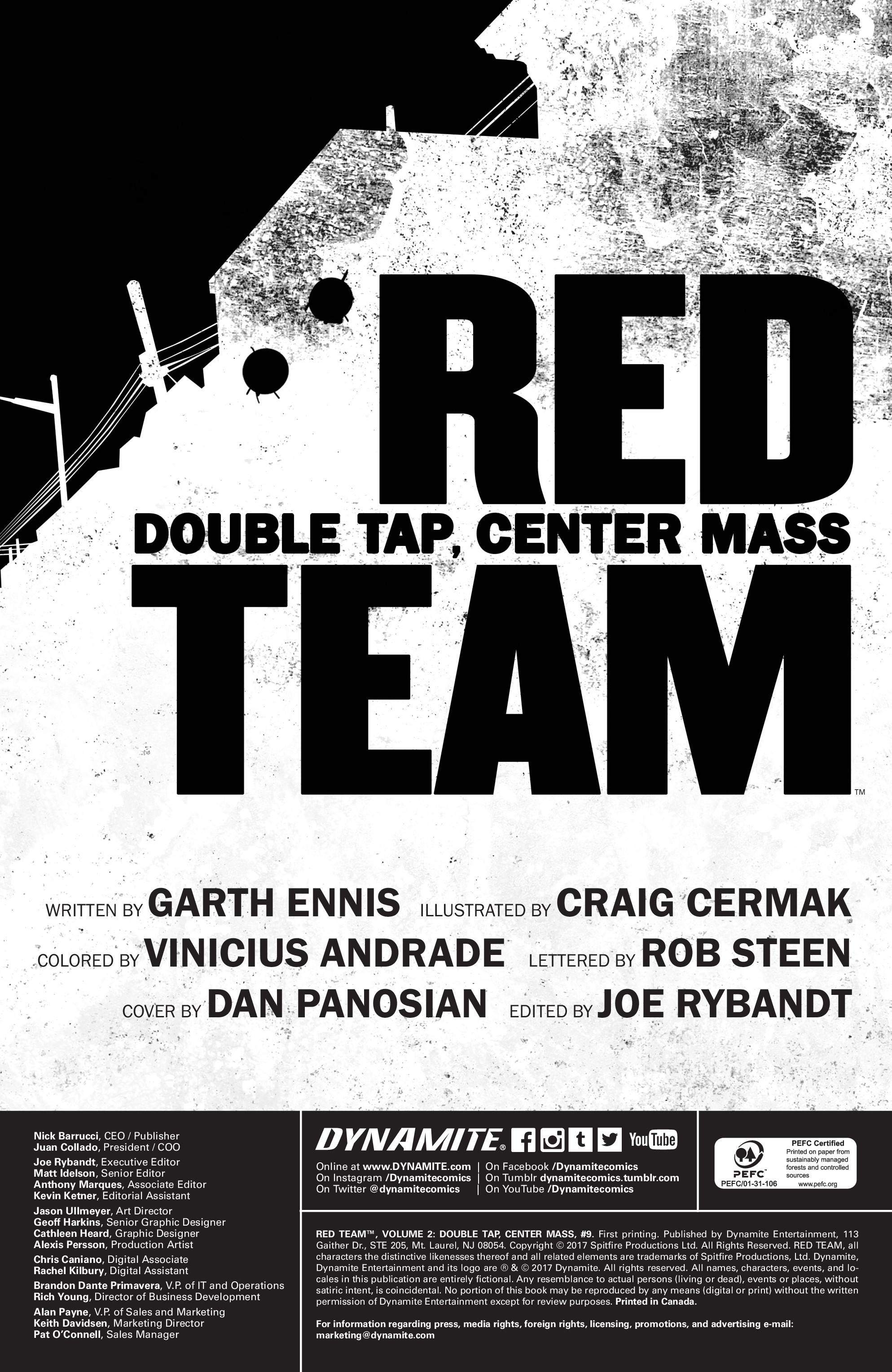 Read online Red Team: Double Tap, Center Mass comic -  Issue #9 - 2