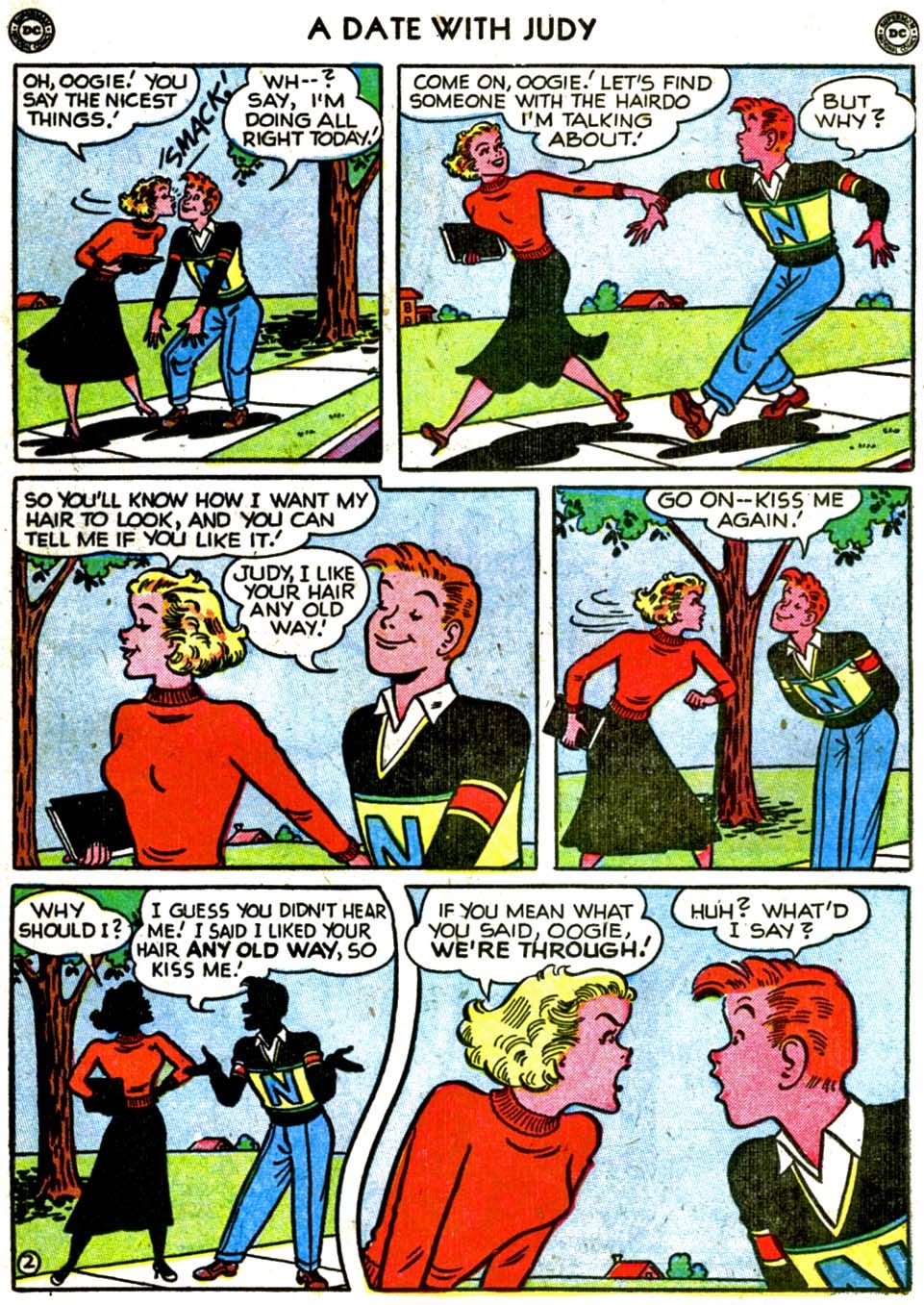 Read online A Date with Judy comic -  Issue #18 - 33