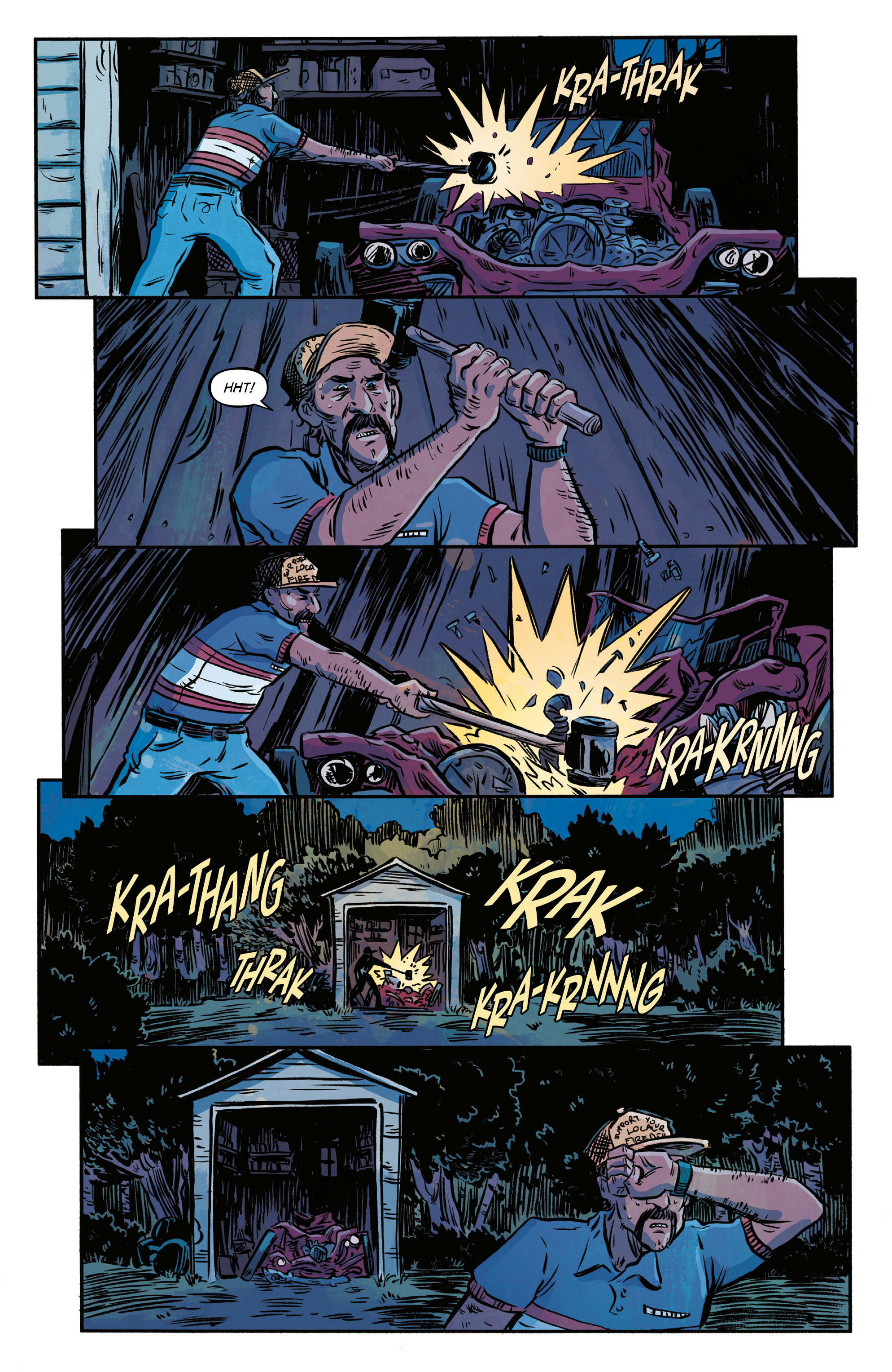 Read online Door to Door, Night by Night comic -  Issue #6 - 21