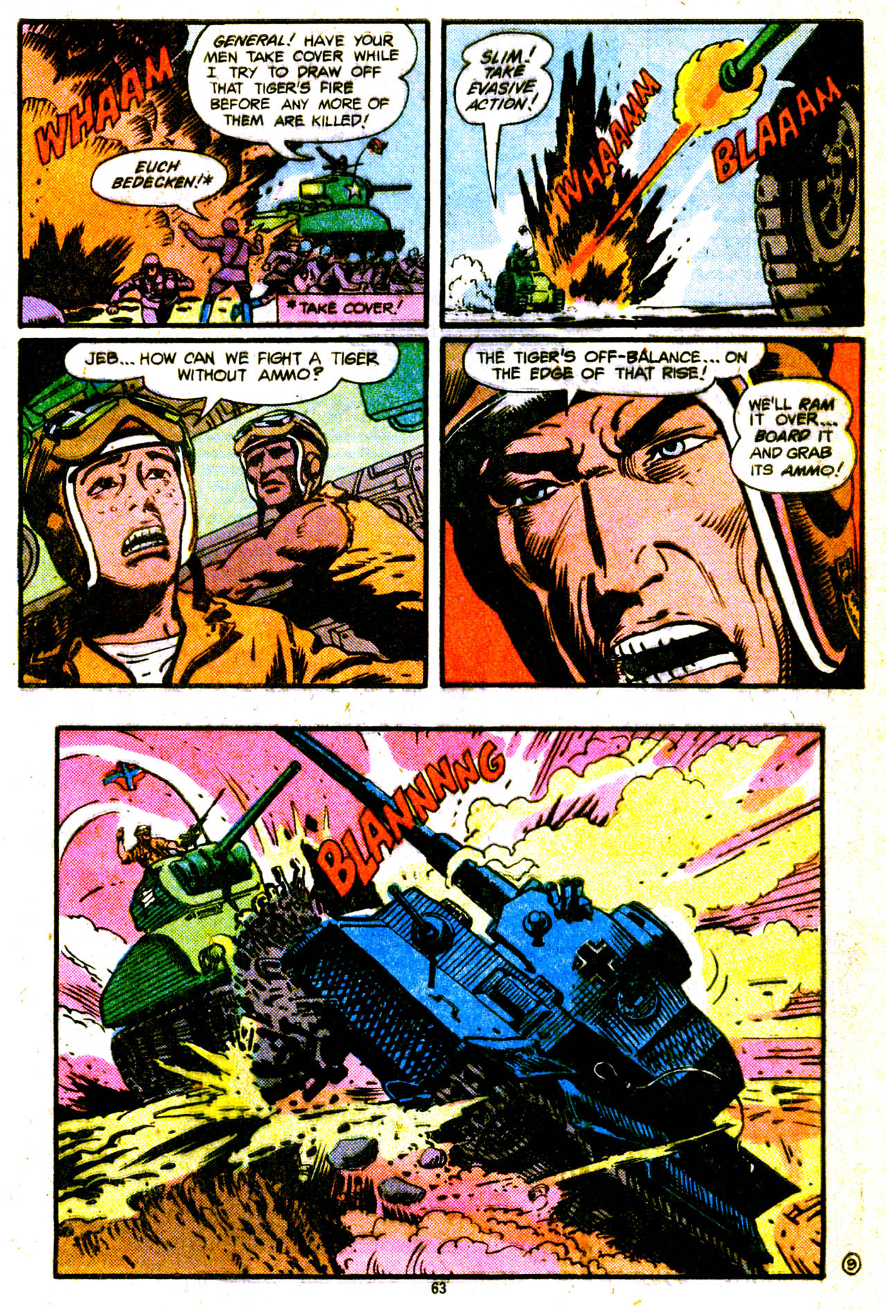 Read online G.I. Combat (1952) comic -  Issue #216 - 63