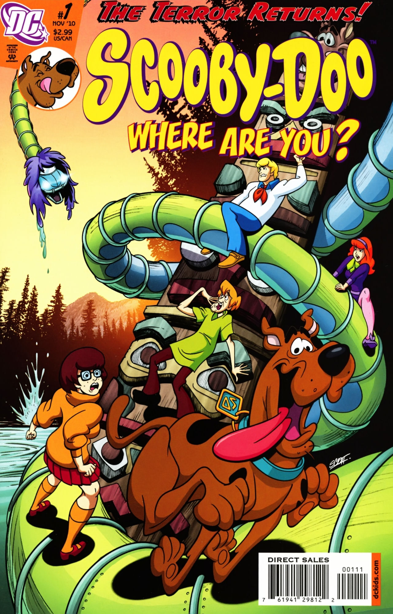 Read online Scooby-Doo: Where Are You? comic -  Issue #1 - 1