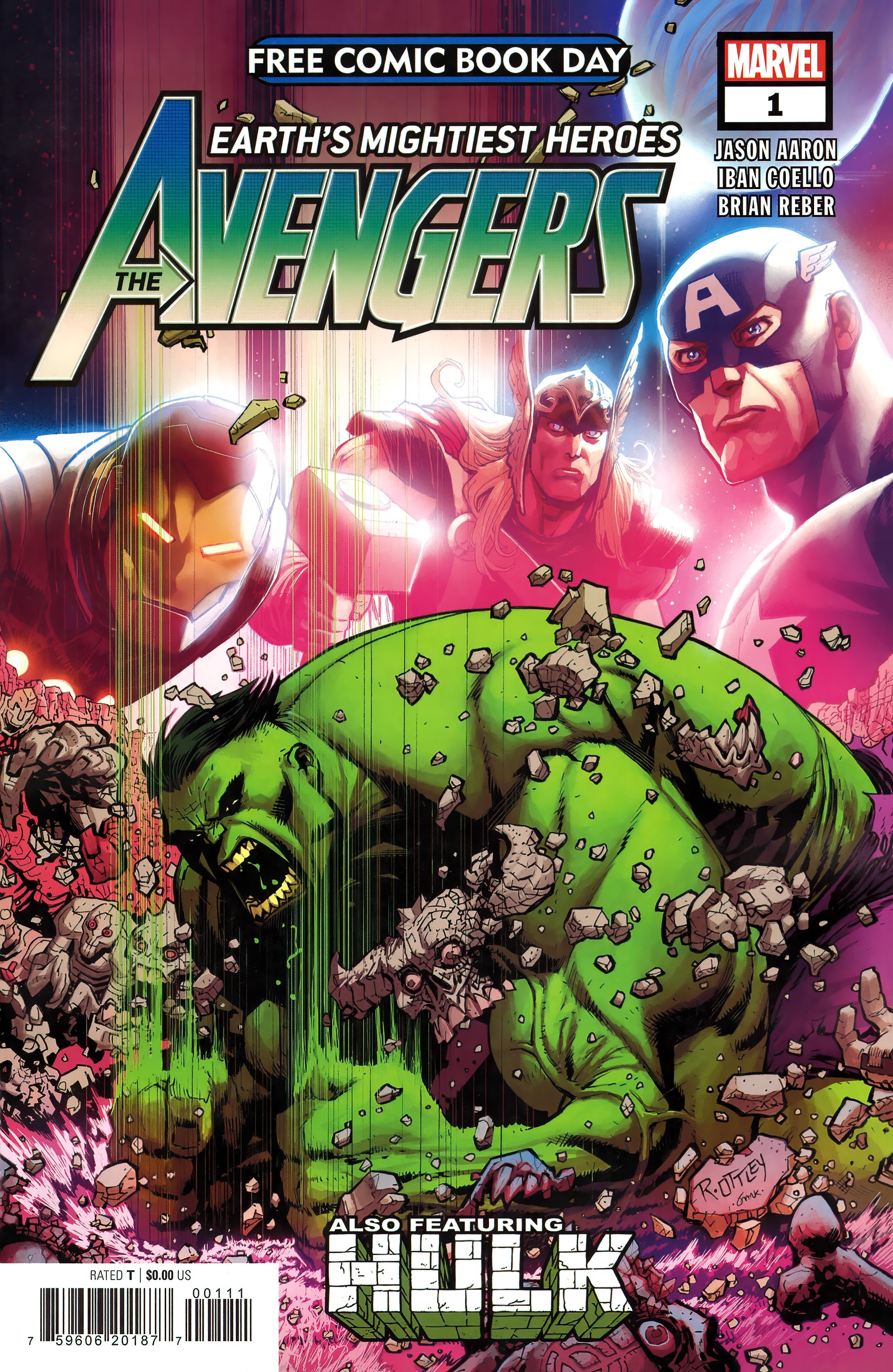 Read online Free Comic Book Day 2021 comic -  Issue # Avengers - Hulk - 1