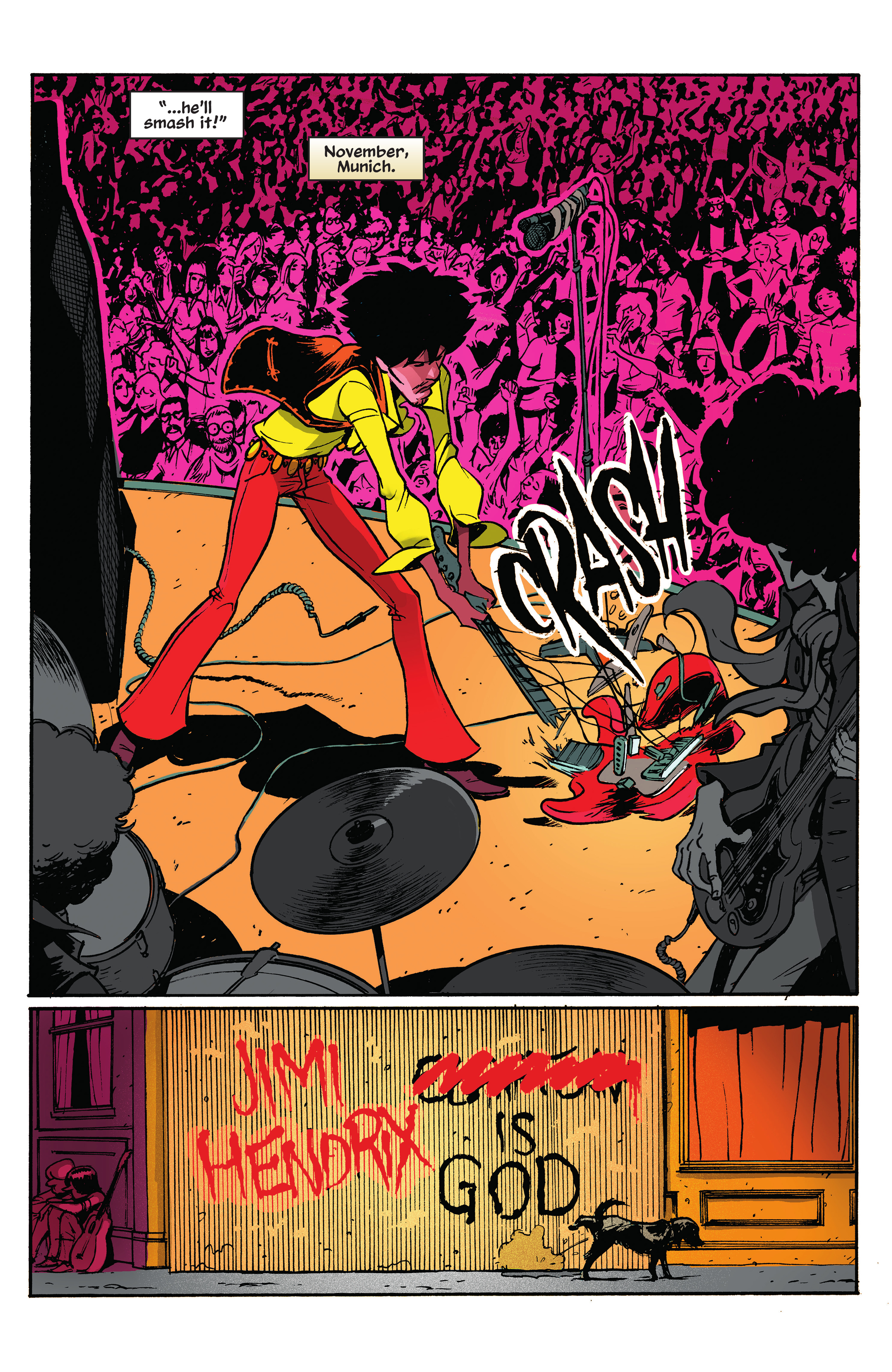 Read online Hendrix: Electric Requiem comic -  Issue # TPB - 73