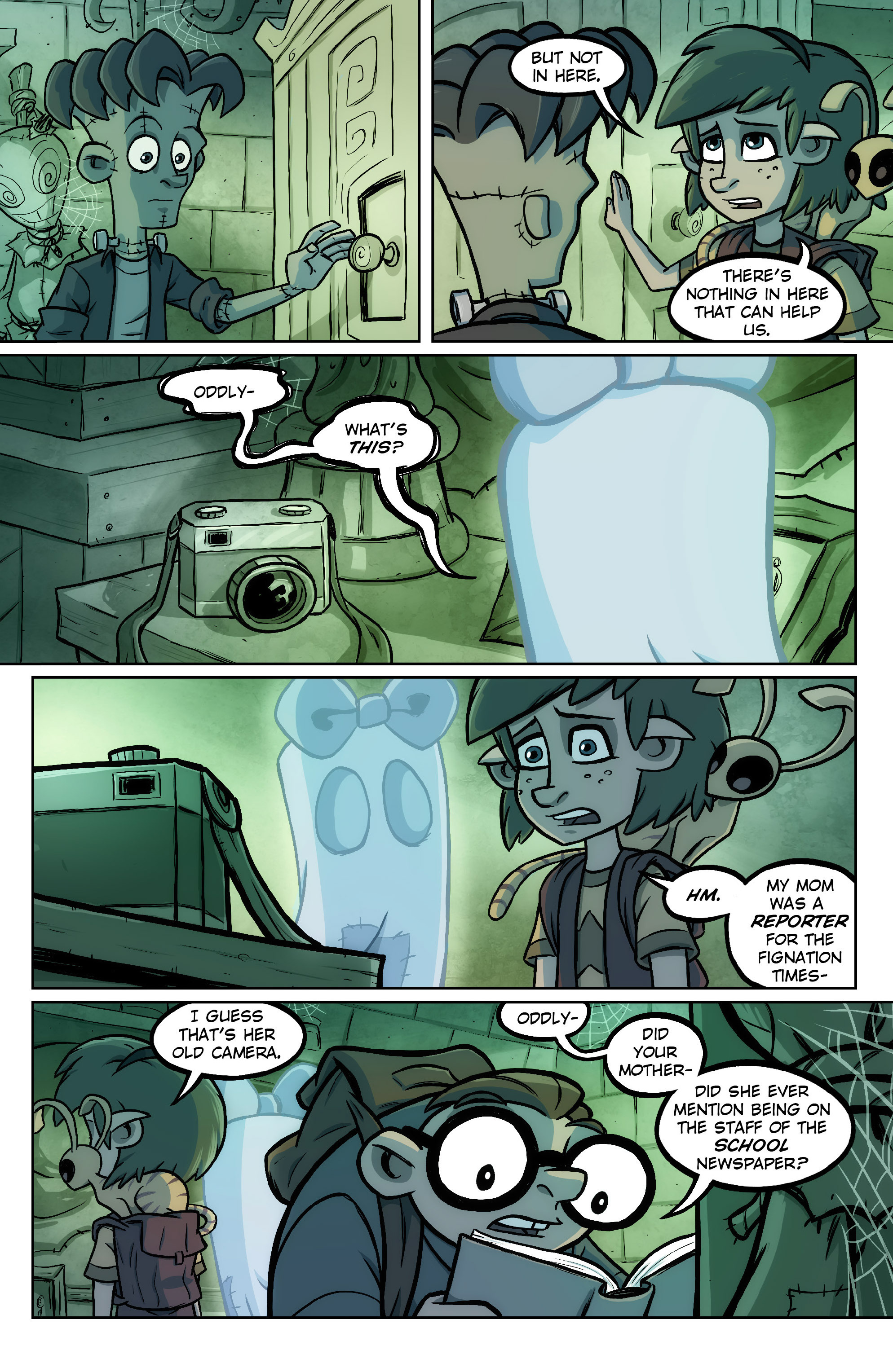 Read online Oddly Normal (2014) comic -  Issue #13 - 17