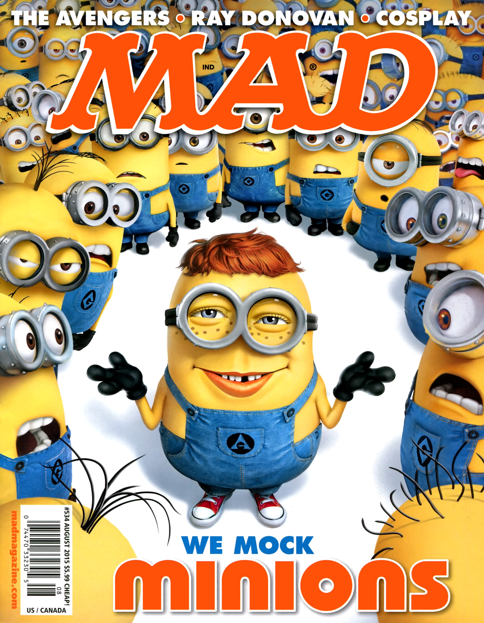Read online MAD comic -  Issue #534 - 1