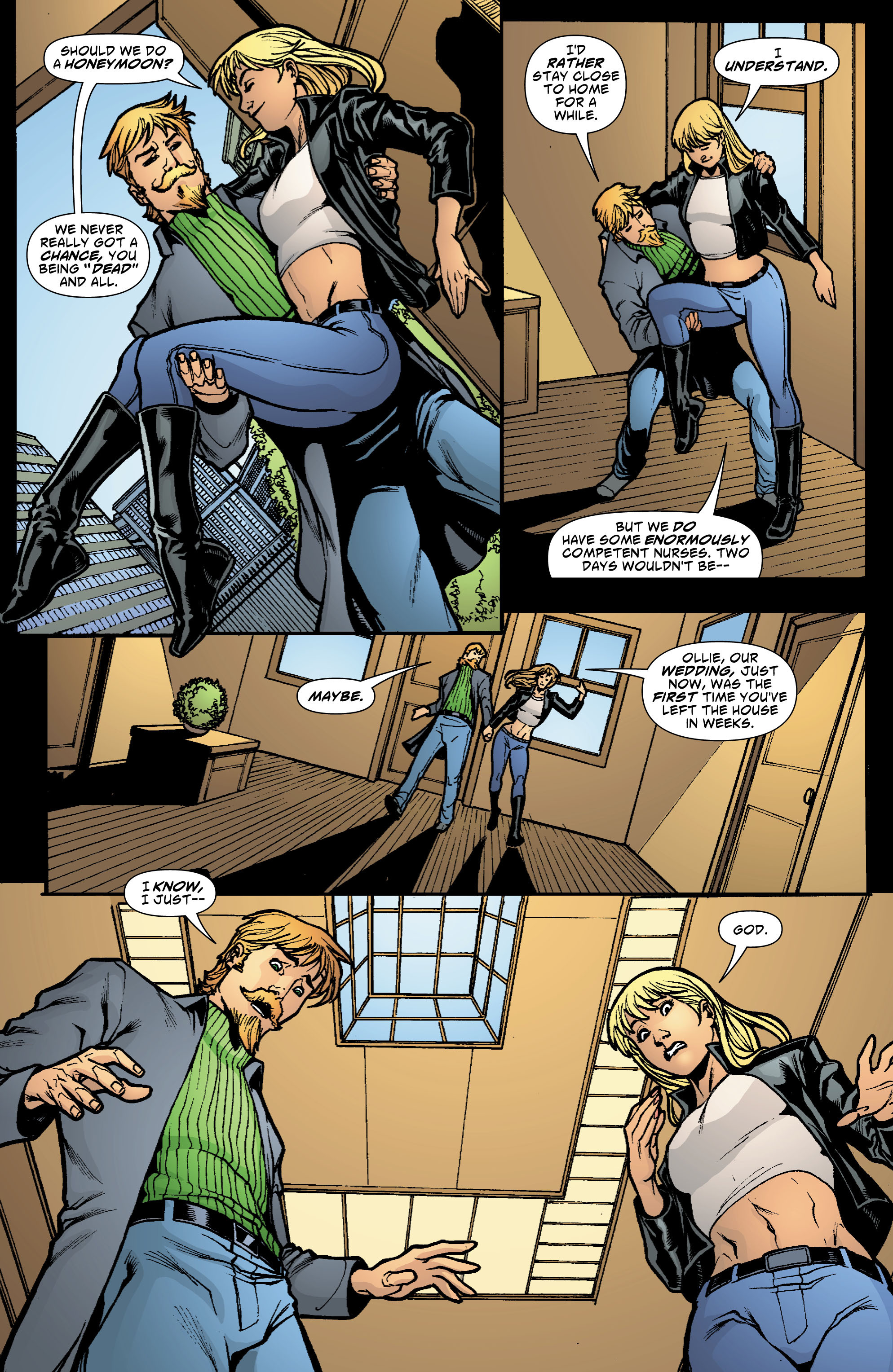 Read online Green Arrow/Black Canary comic -  Issue #5 - 21